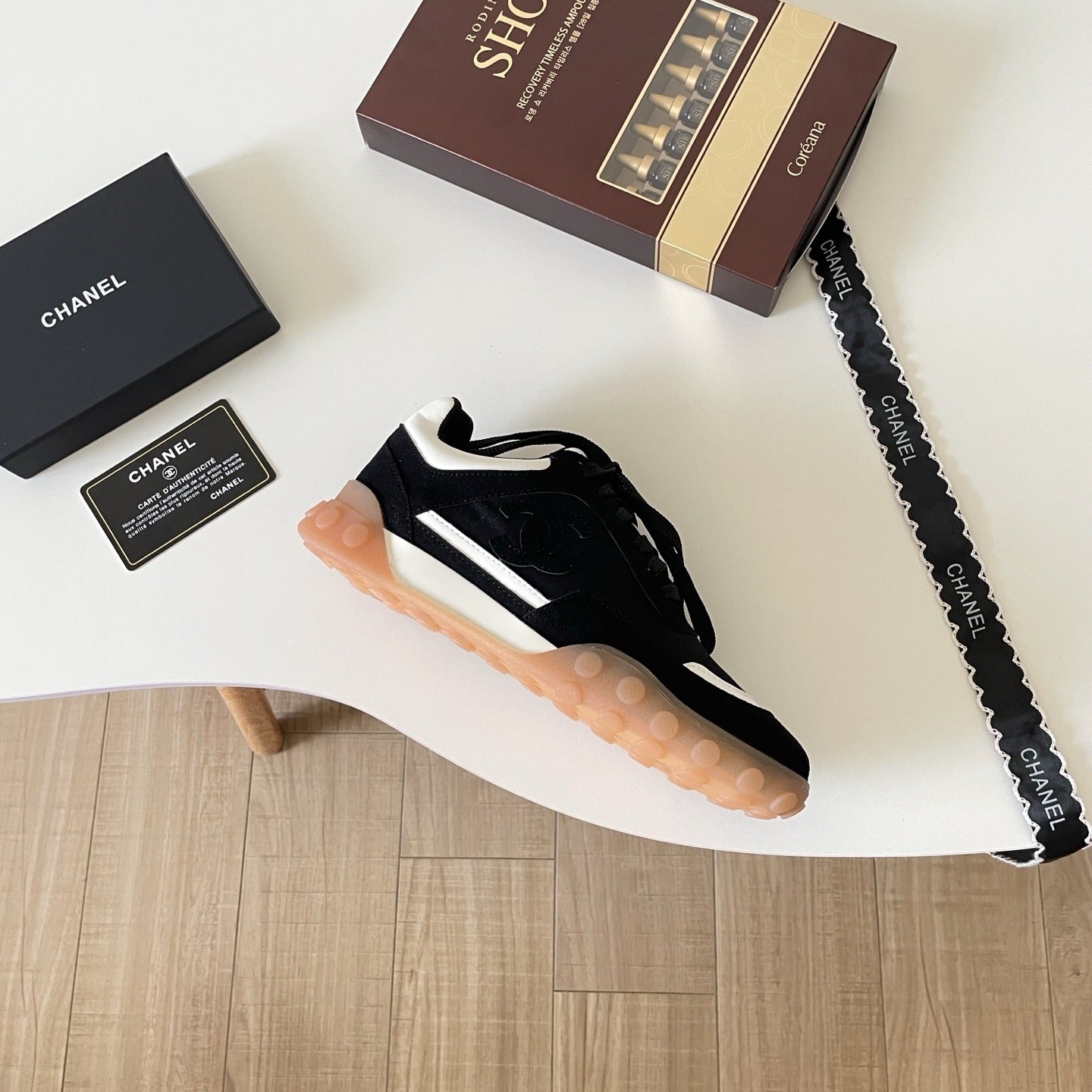 Chanel Leather Sneakers