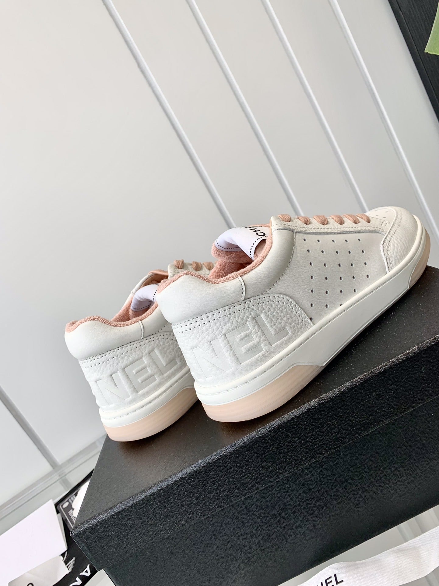 Chanel Logo Sneakers