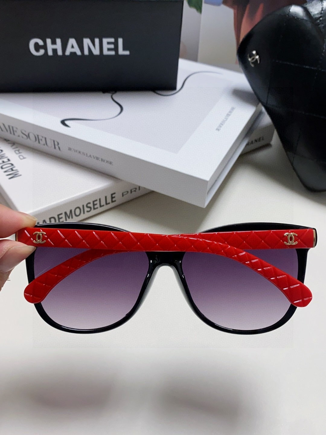 Chanel Logo Sunglasses