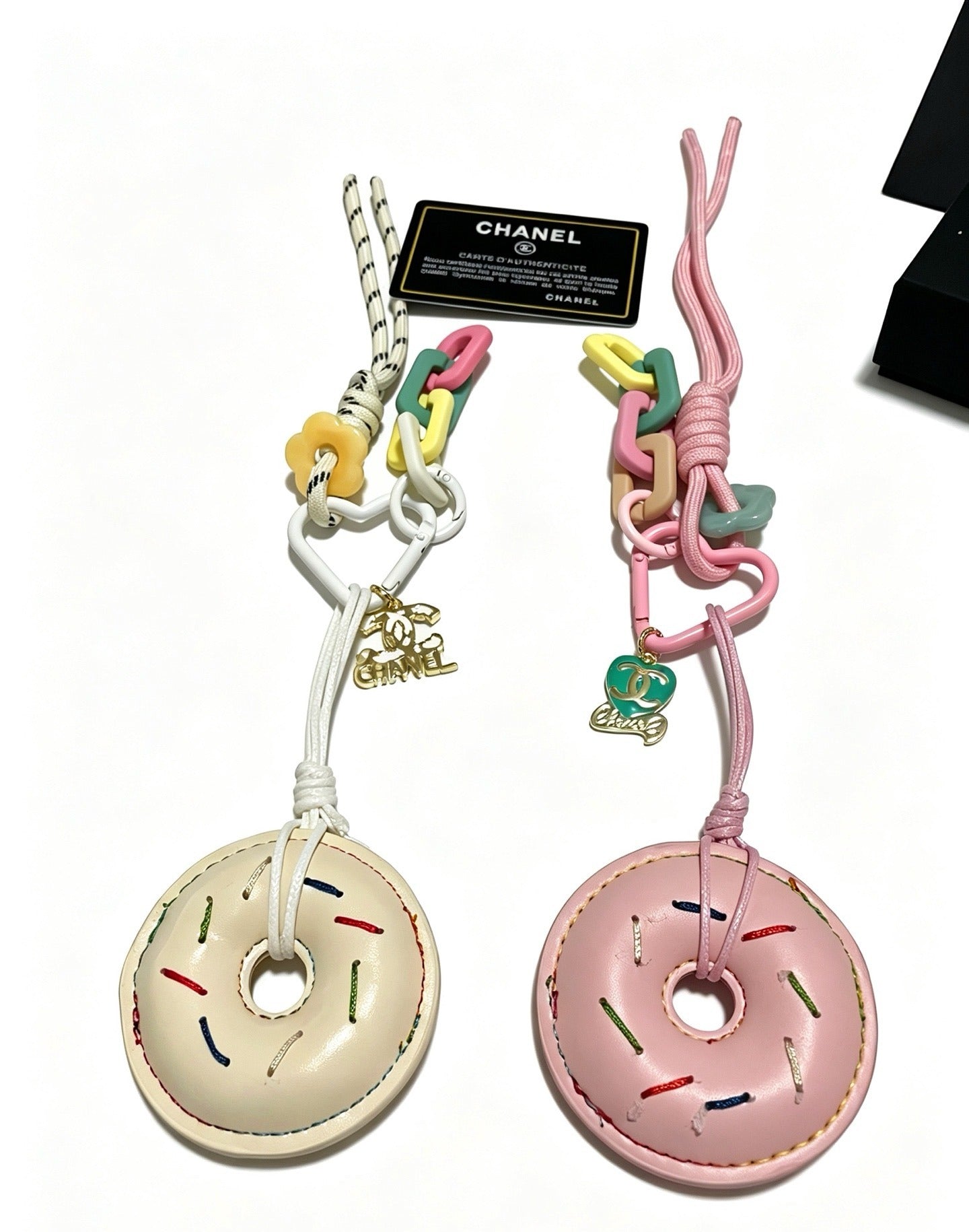 Chanel Vintage-Finish Keychain