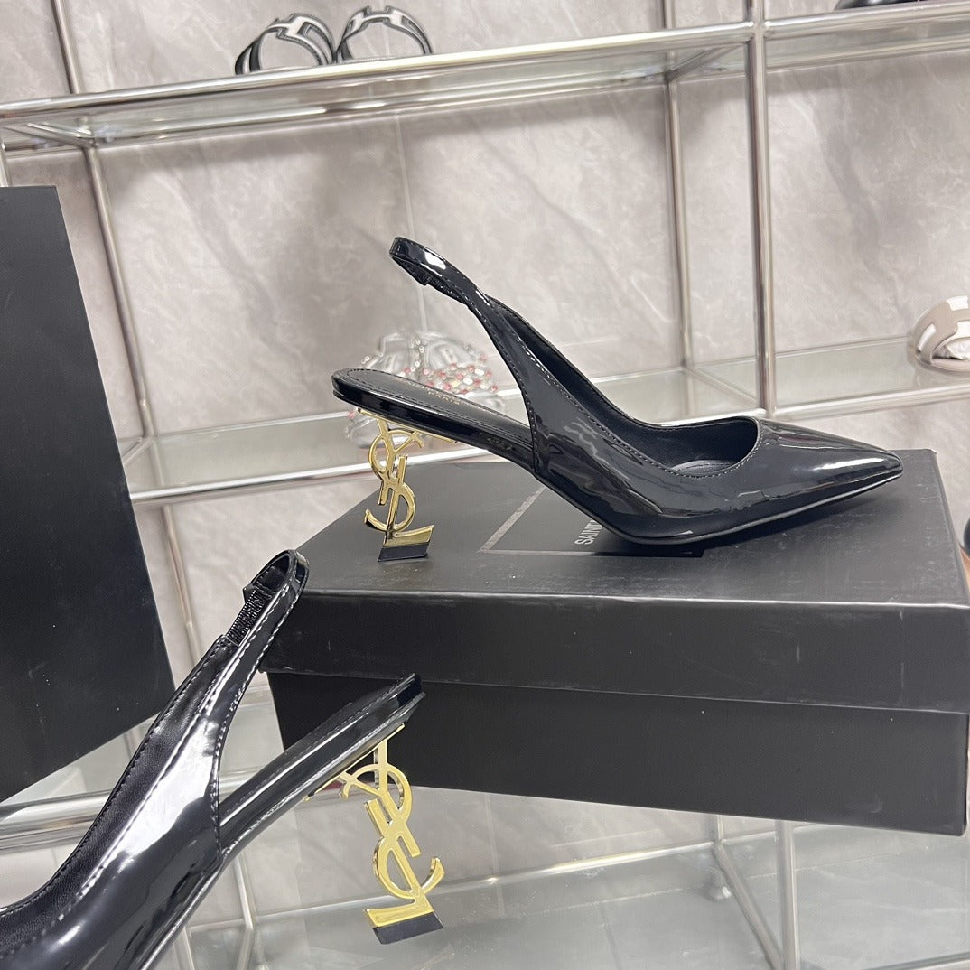 Saint Laurent Leather Heels