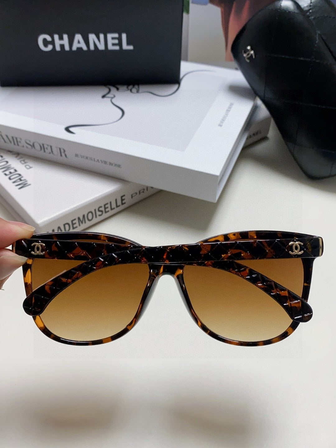 Chanel Logo Sunglasses