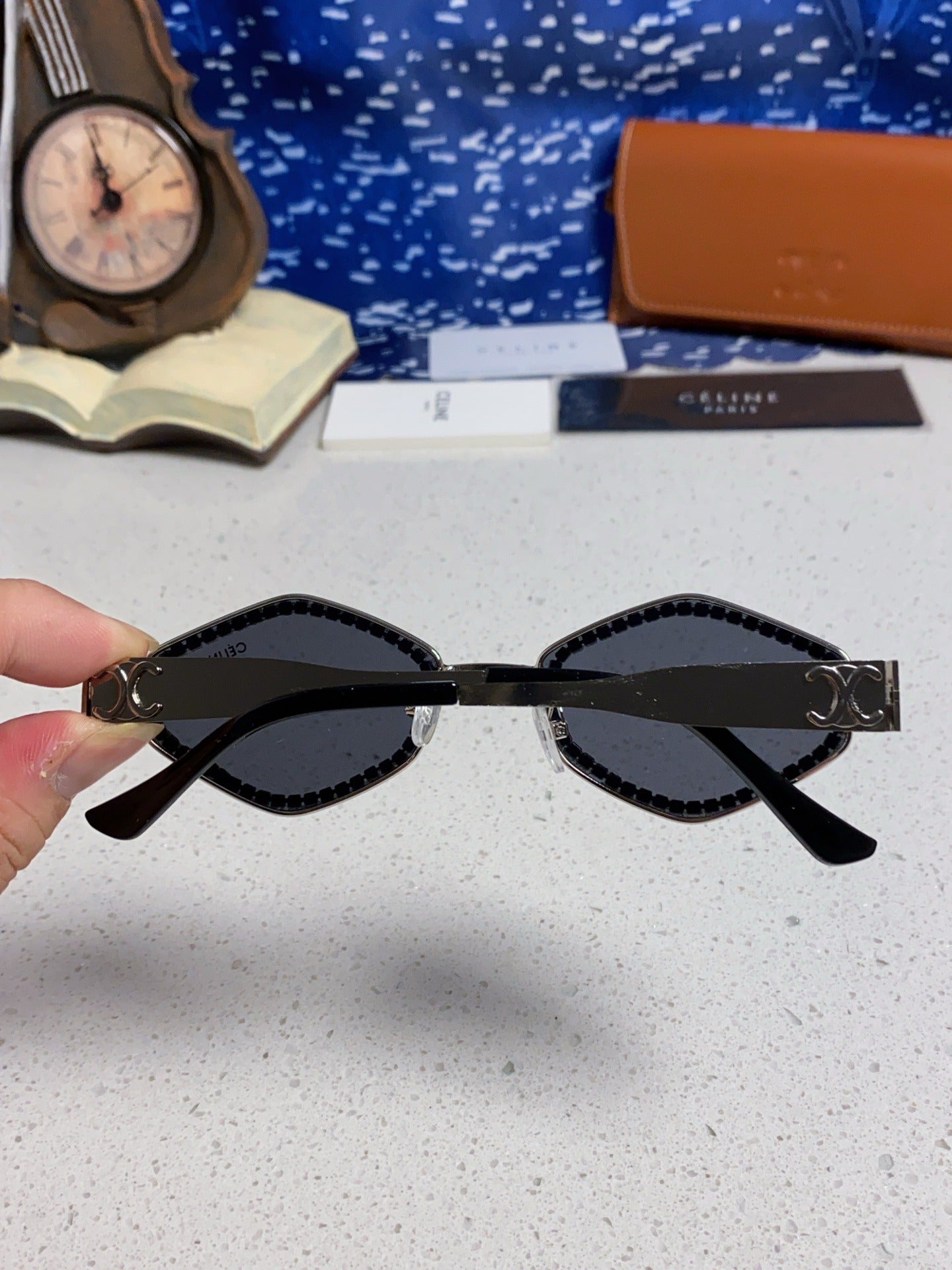 Celine Vintage-Finish Sunglasses