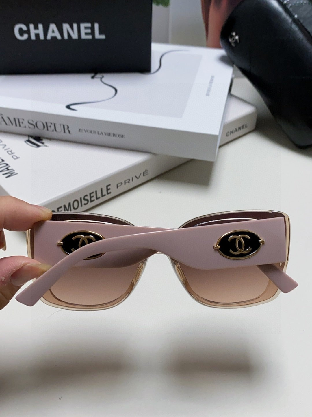 Chanel Logo Sunglasses