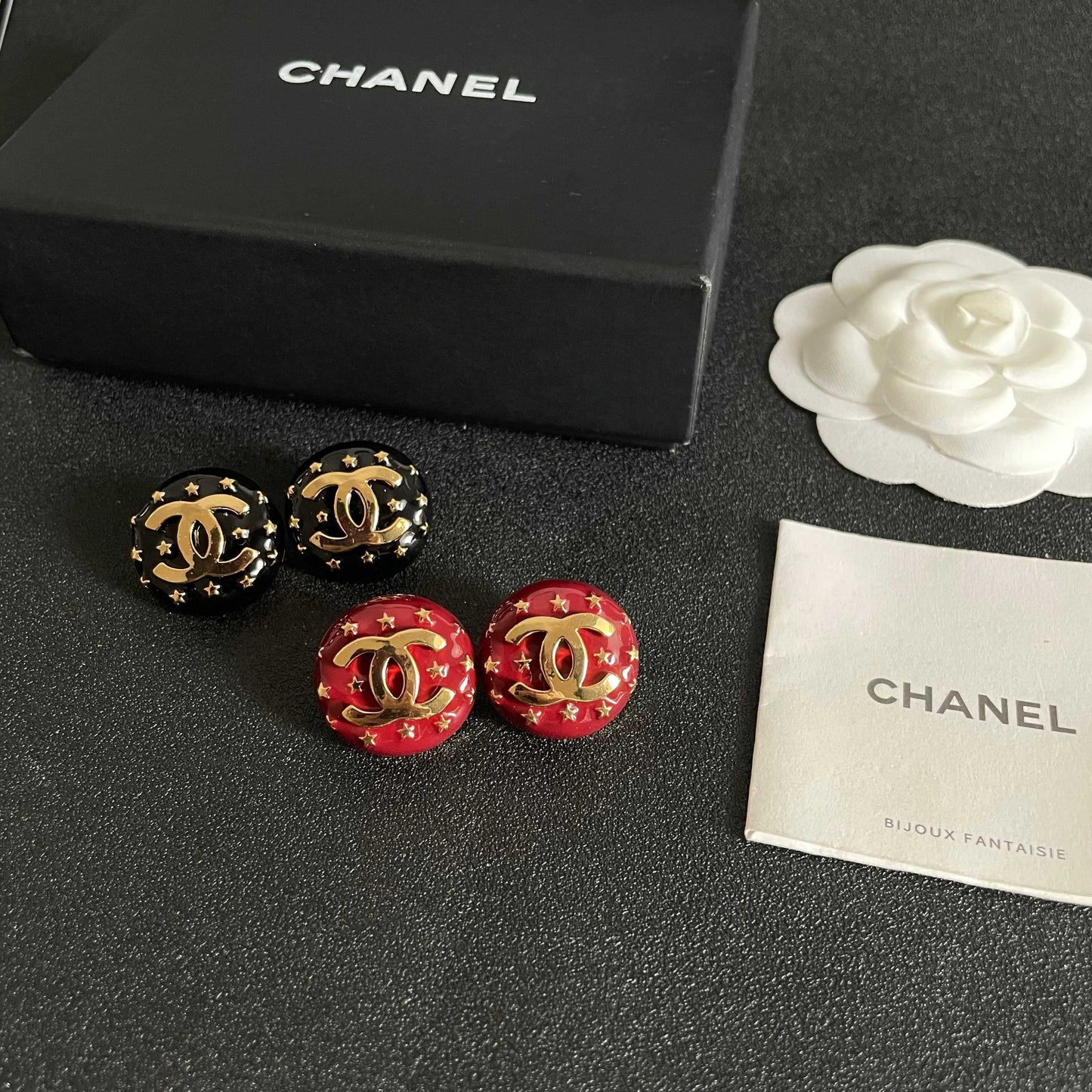 Chanel Star Earrings
