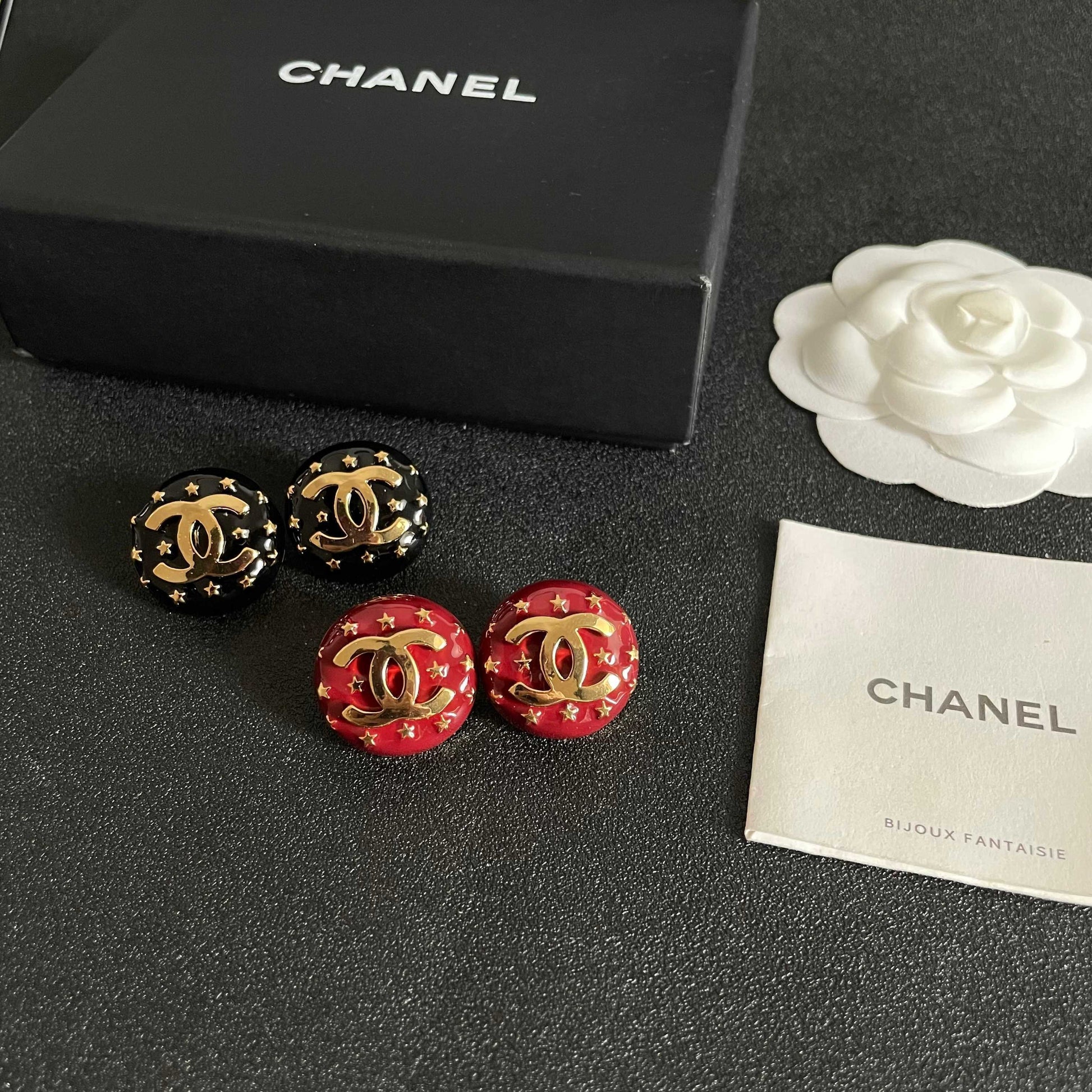 Chanel Star Earrings