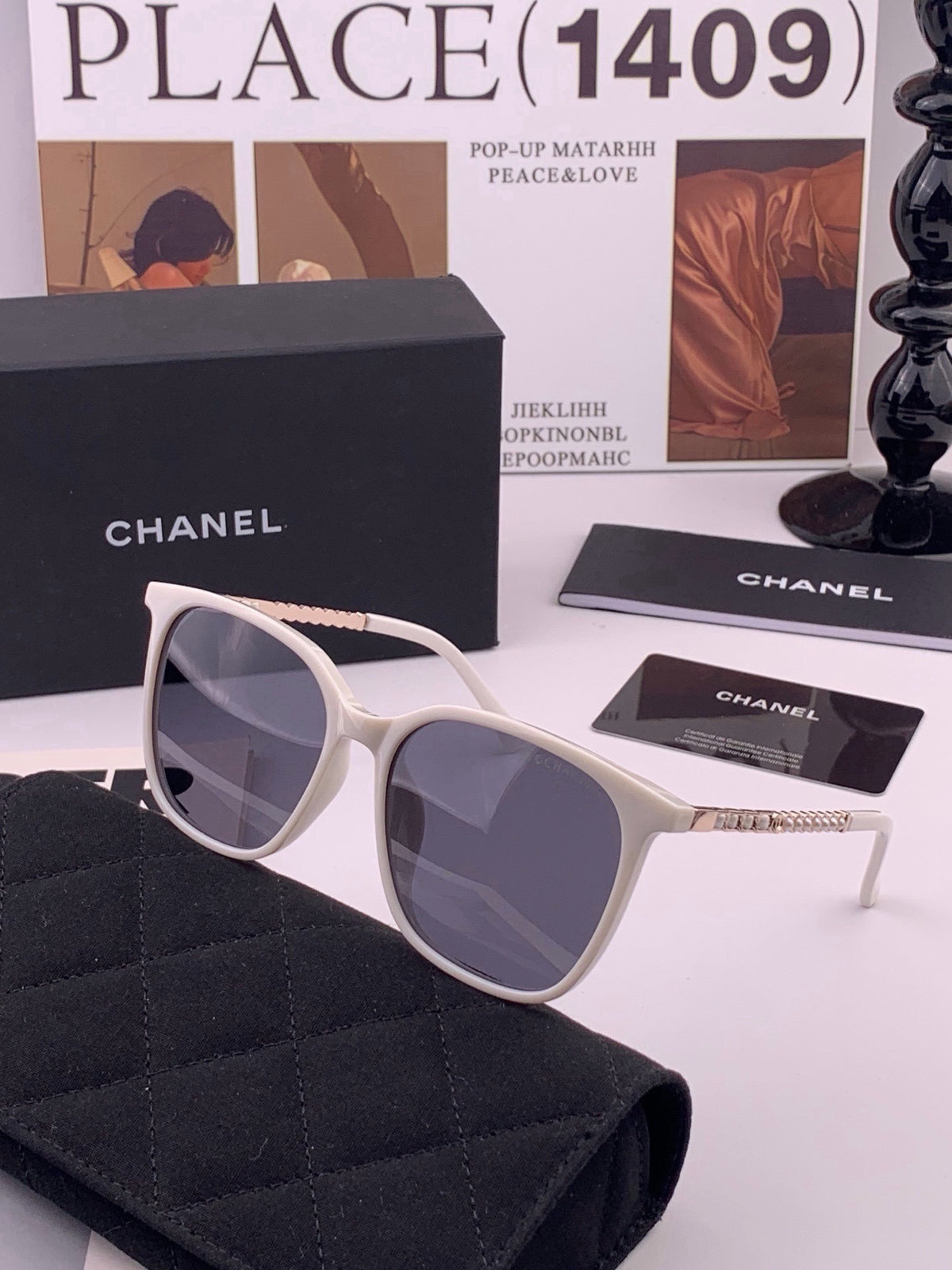 Chanel Pearl Sunglasses