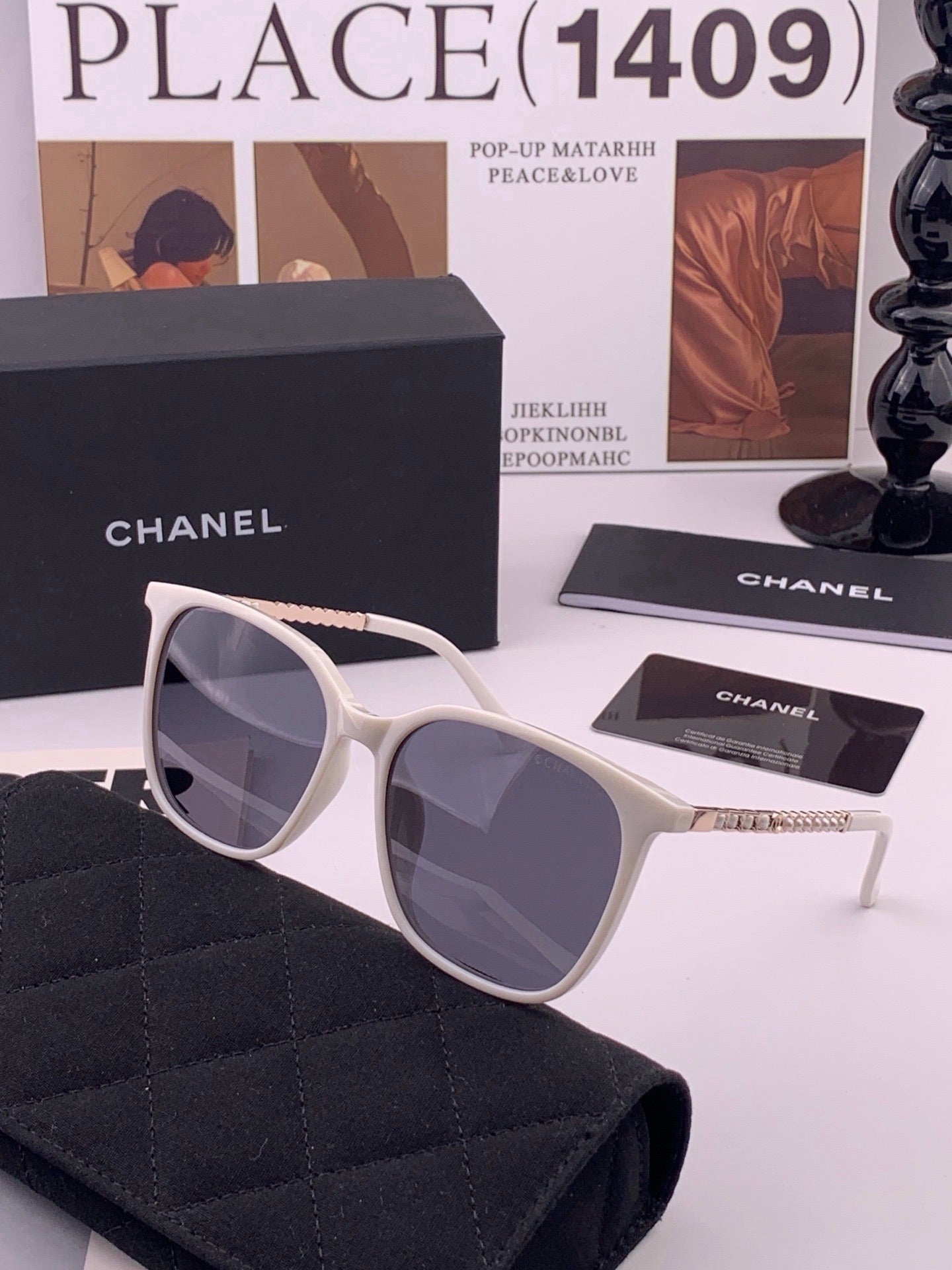 Chanel Pearl Sunglasses