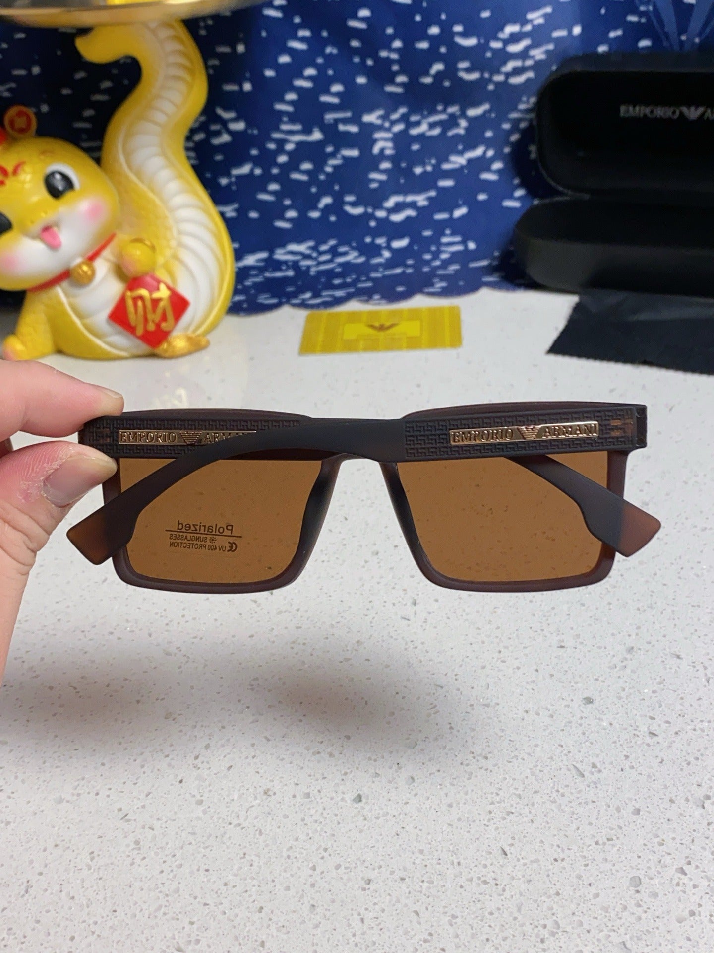Emporio Armani Vintage-Finish Sunglasses