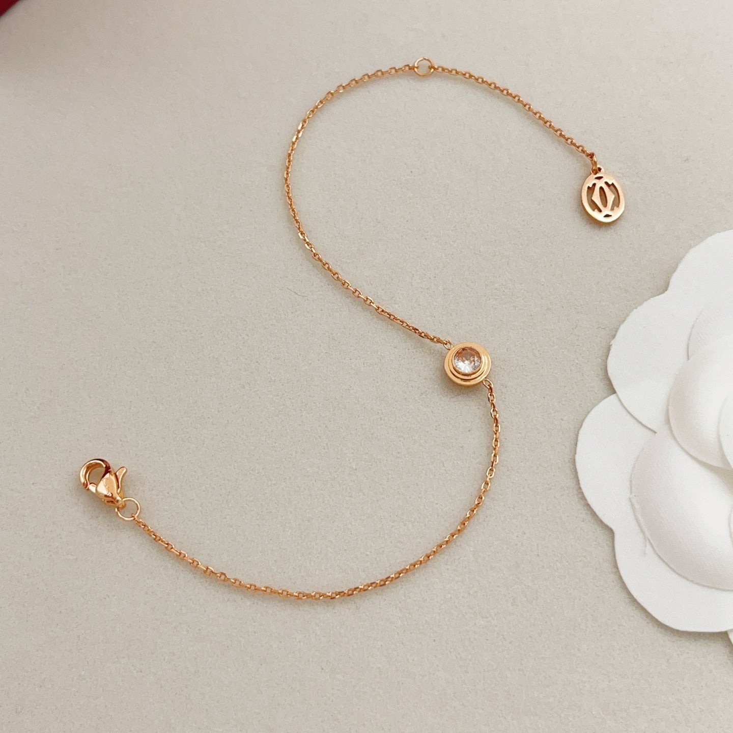 Cartier Brass Solitaire Bracelet