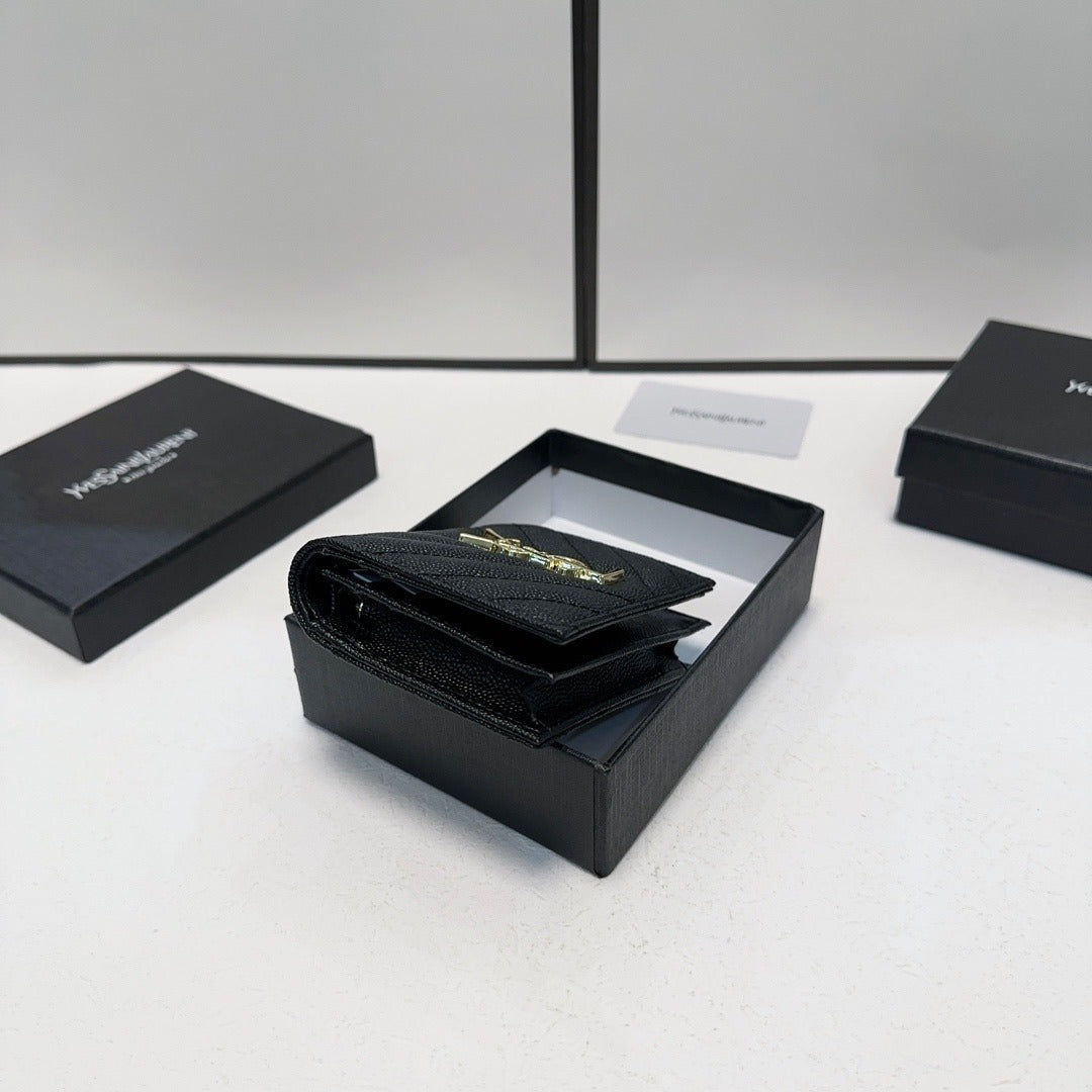 Saint Laurent Leather Wallet