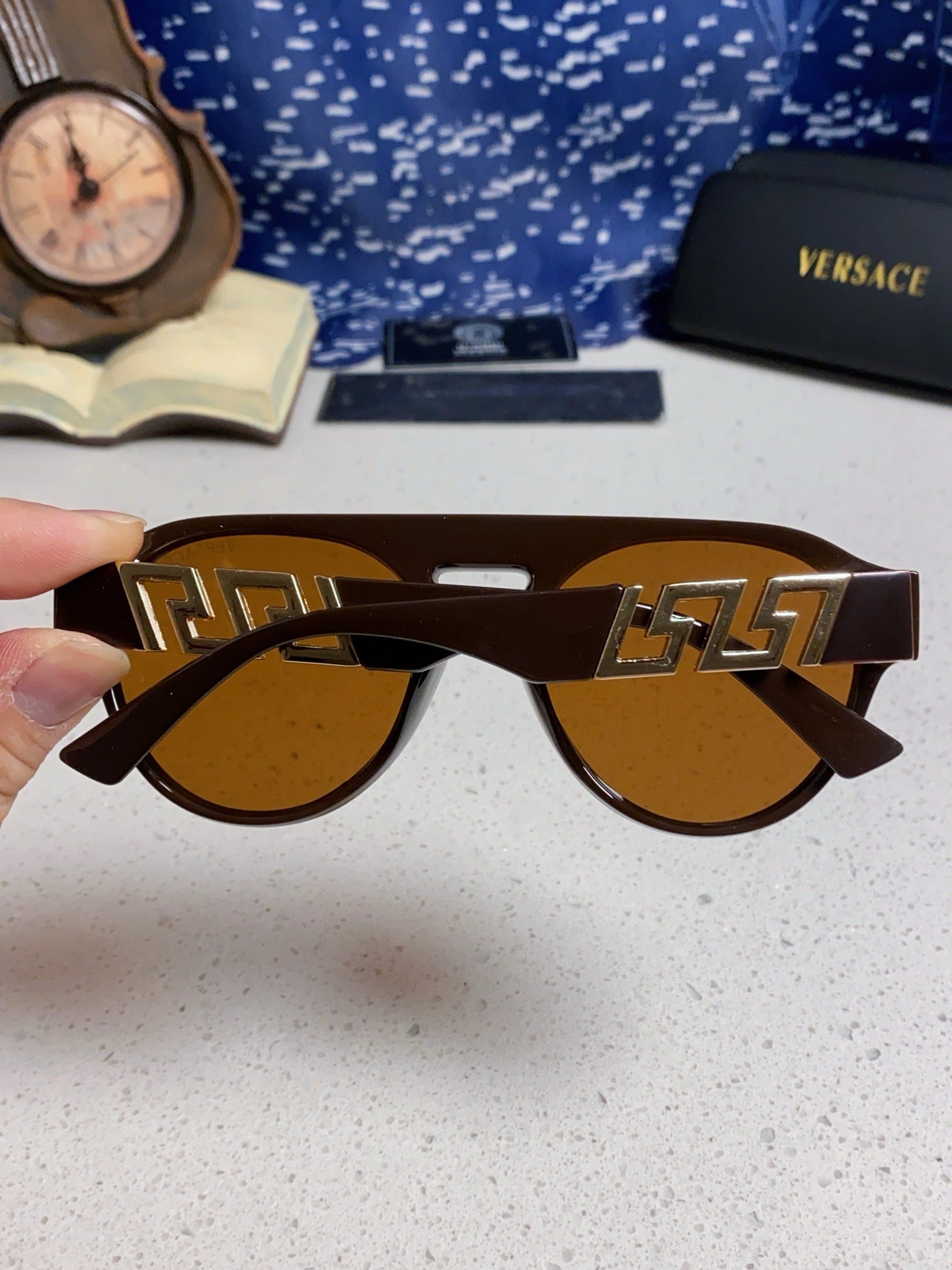 Versace Logo Sunglasses