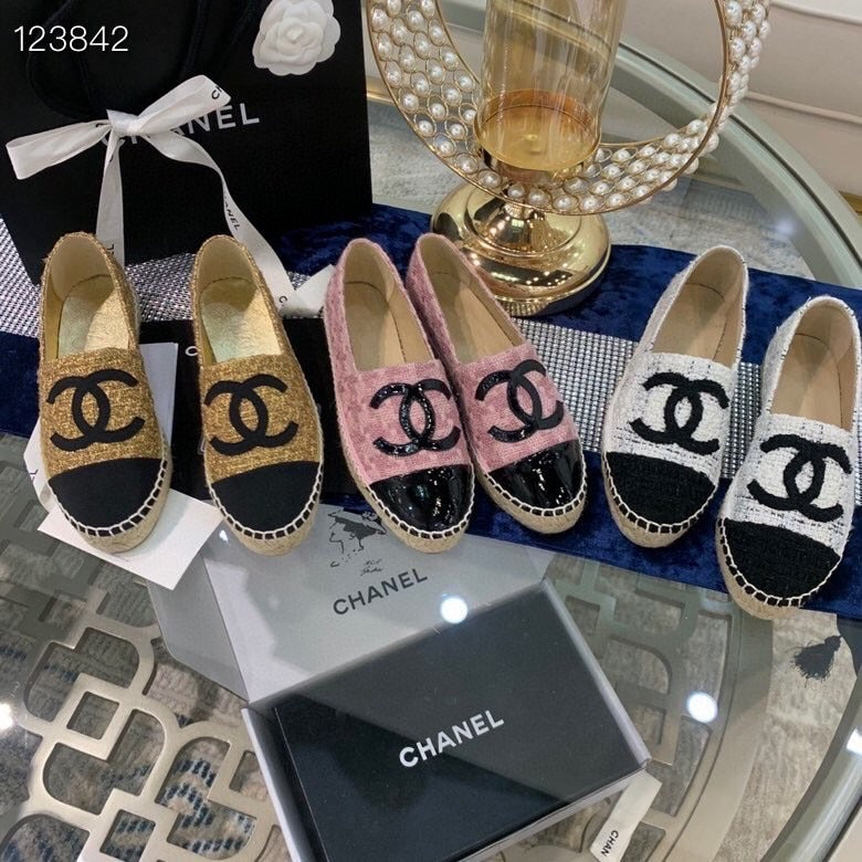 Chanel Canvas Shoes