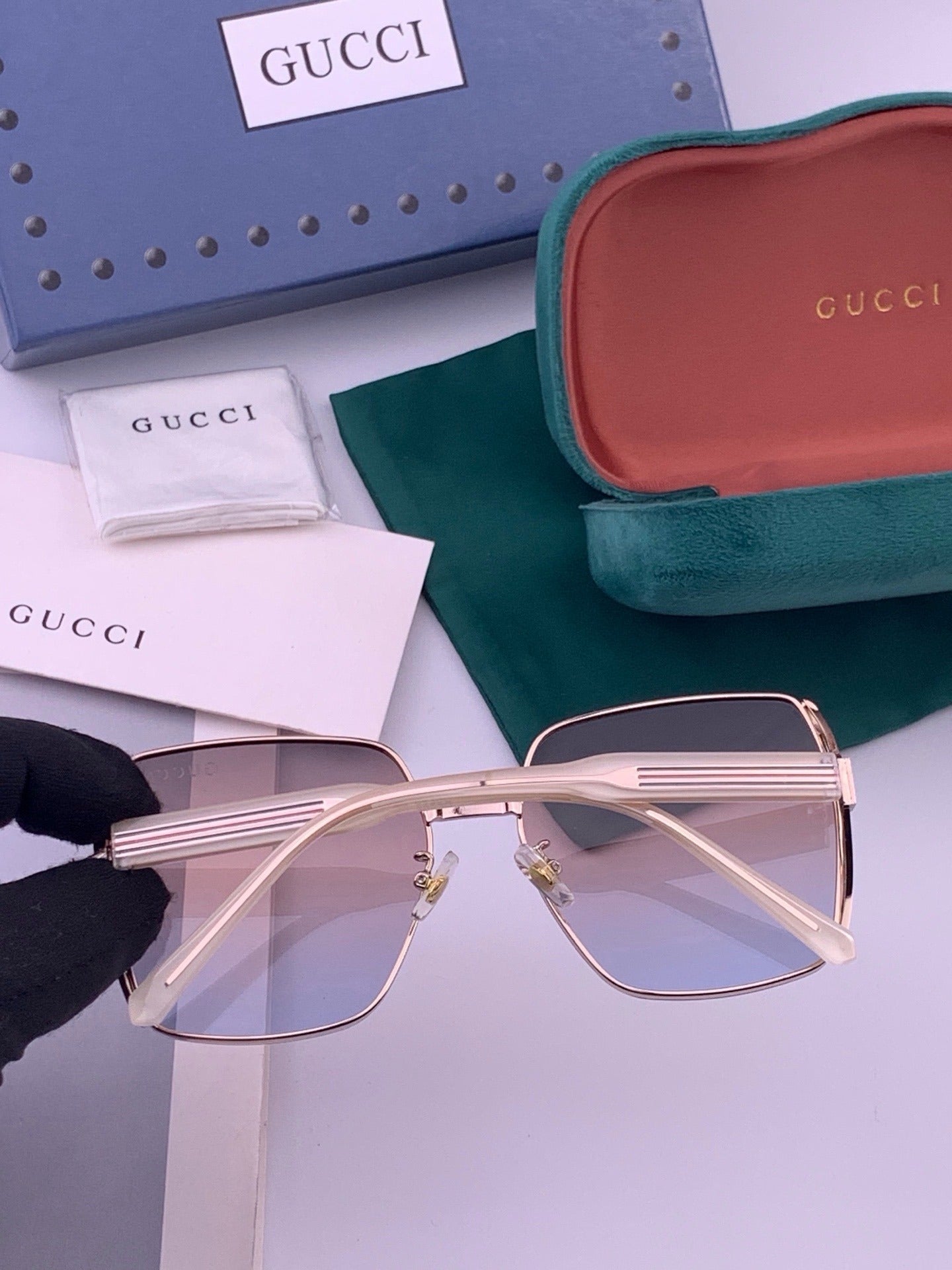 Chanel Nylon & Stainless Steel Sunglasses