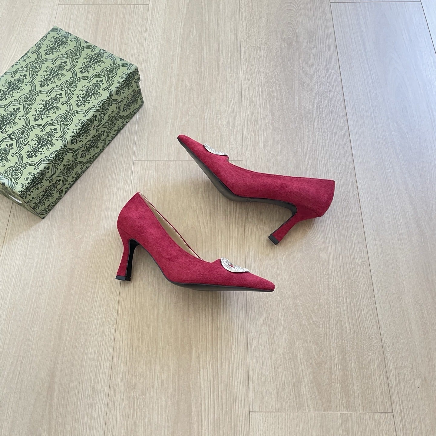 Gucci Crystal Heels