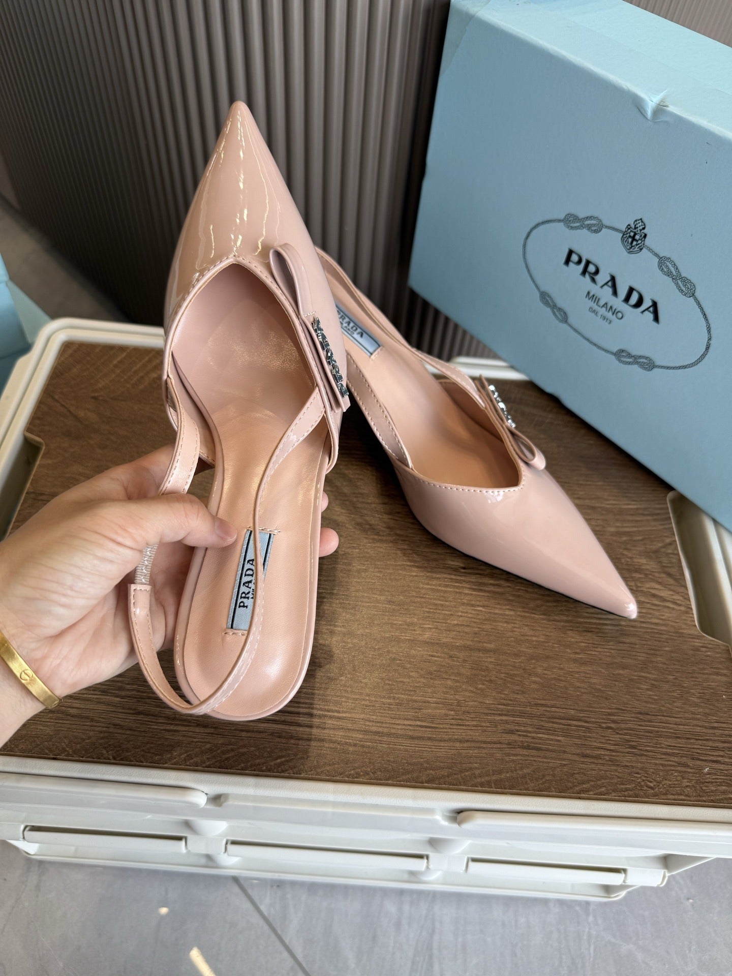 Prada Black Sandals