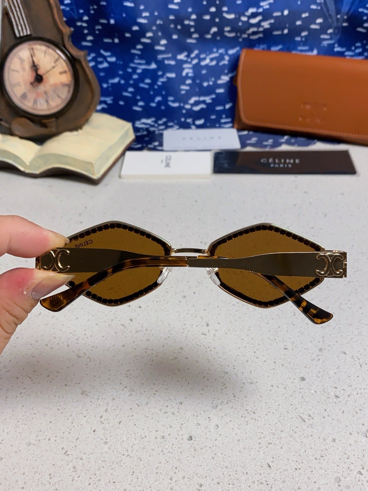 Celine Vintage-Finish Sunglasses