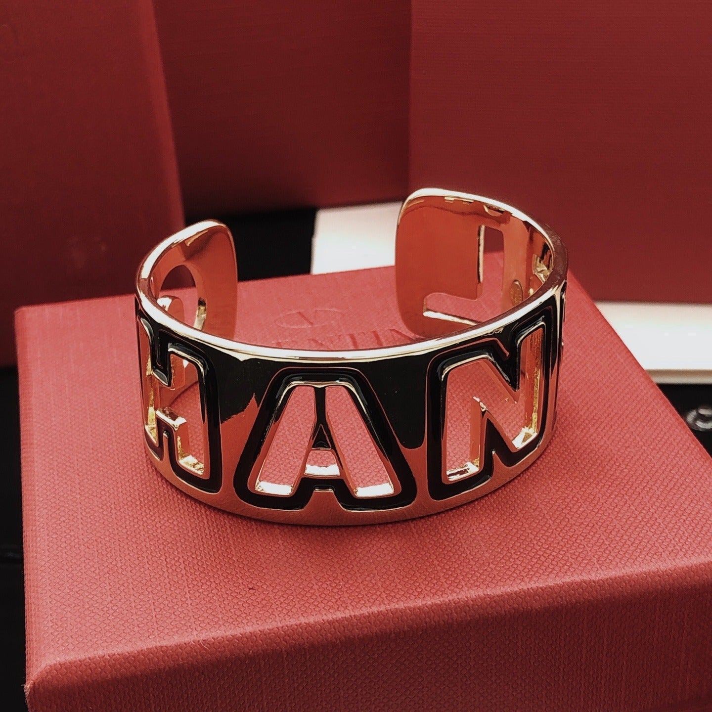 Chanel Brass Openwork Bracelet