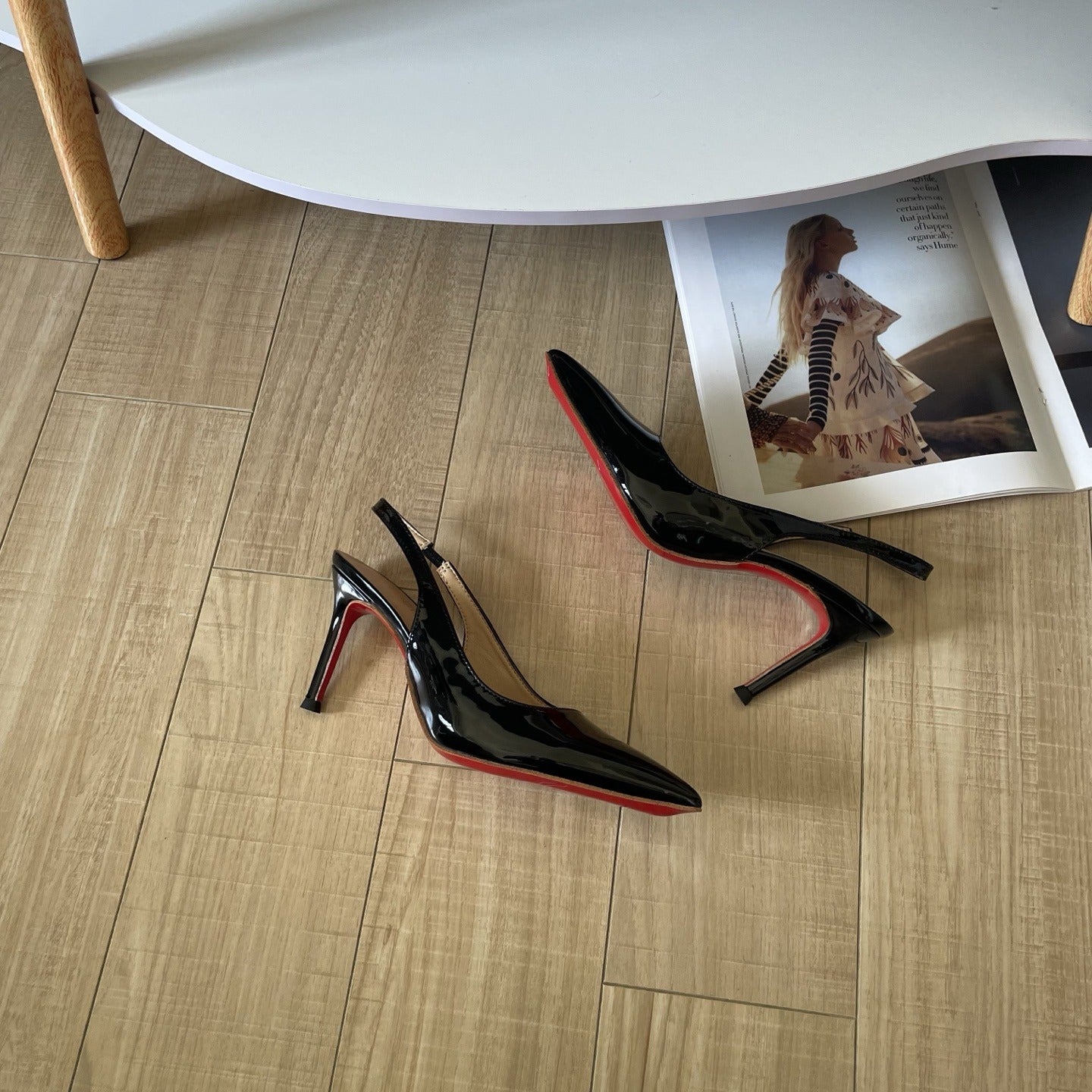 Christian Louboutin Lambskin Leather Heels