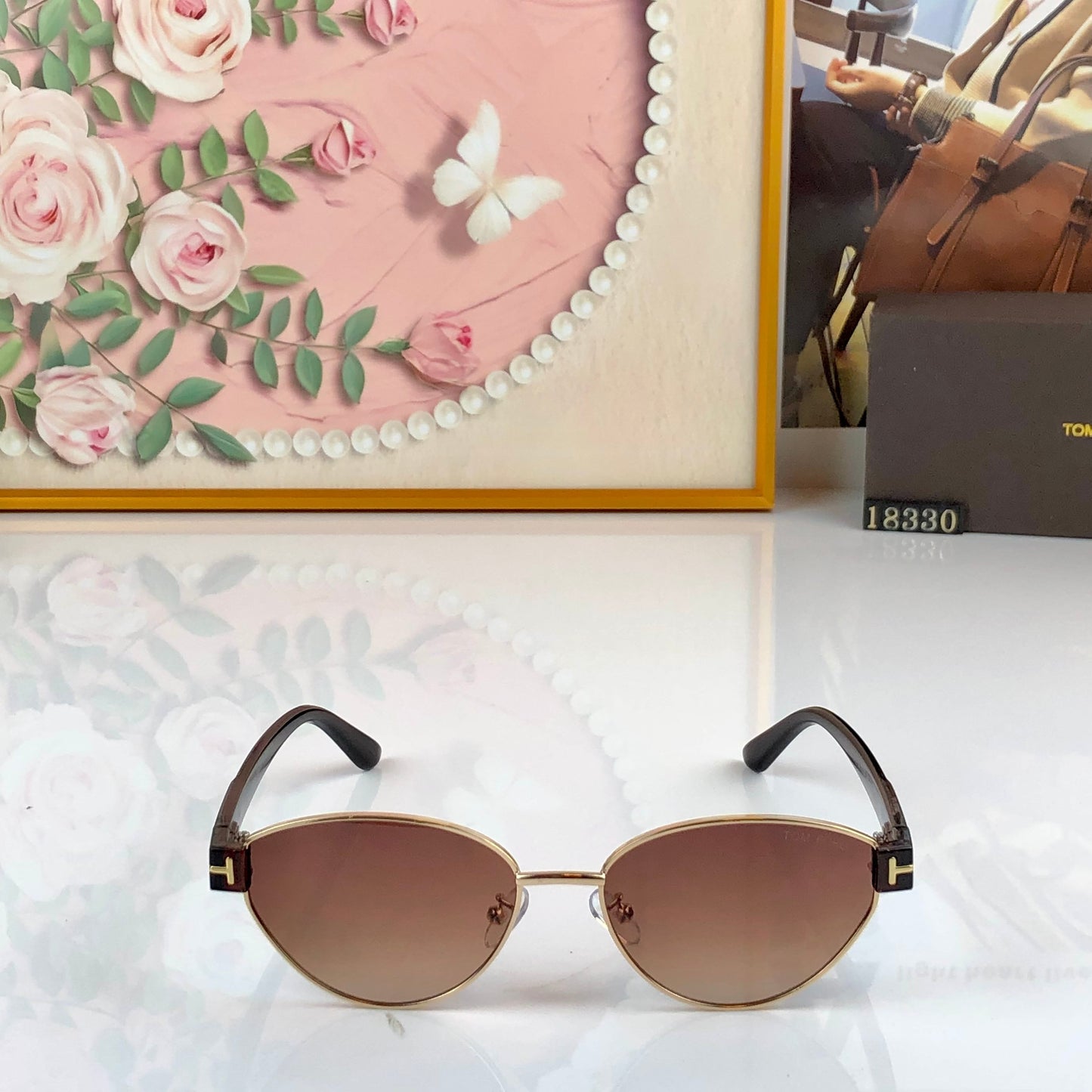 Tom Ford Vintage-Finish Sunglasses