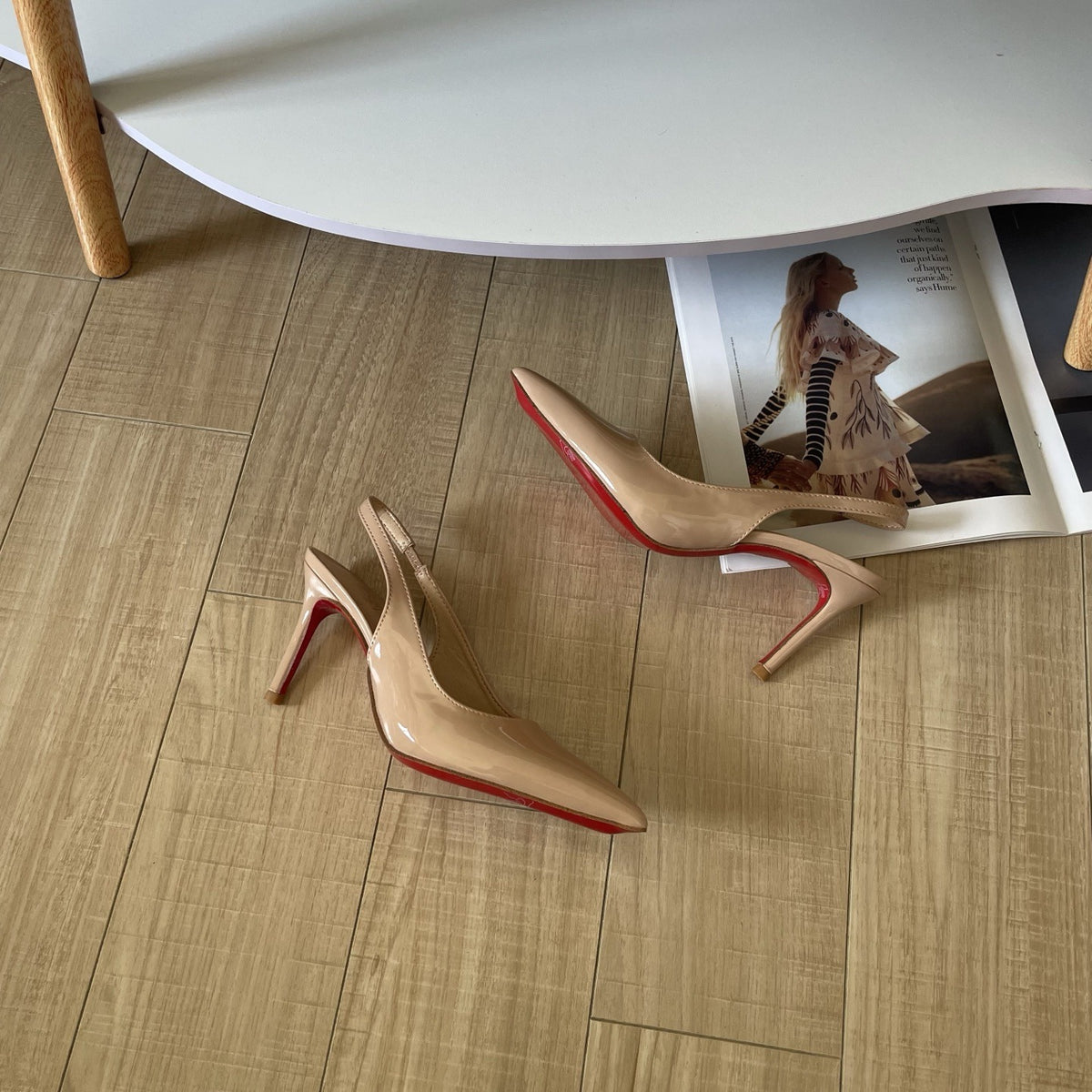 Christian Louboutin Lambskin Leather Heels