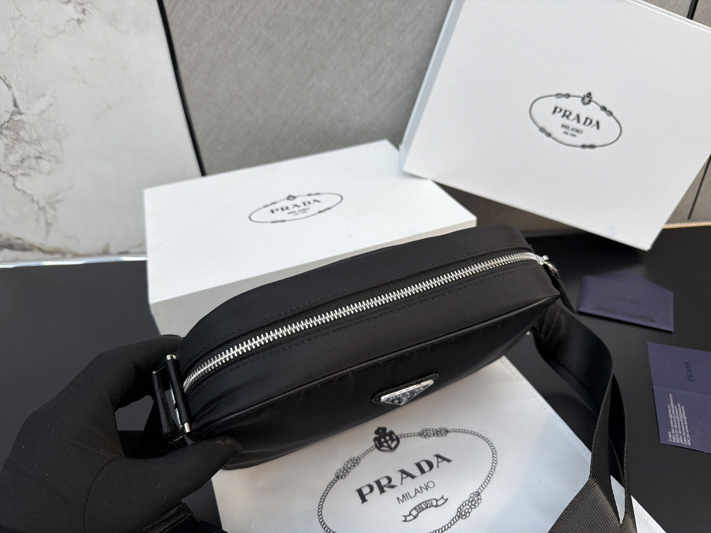 Prada Nylon Shoulder Bag