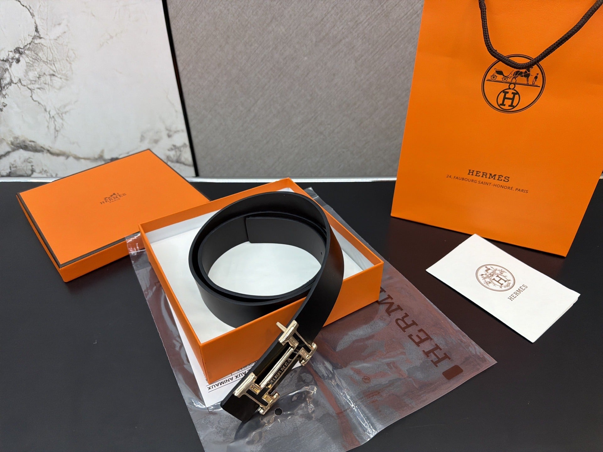 Hermes Leather Belt