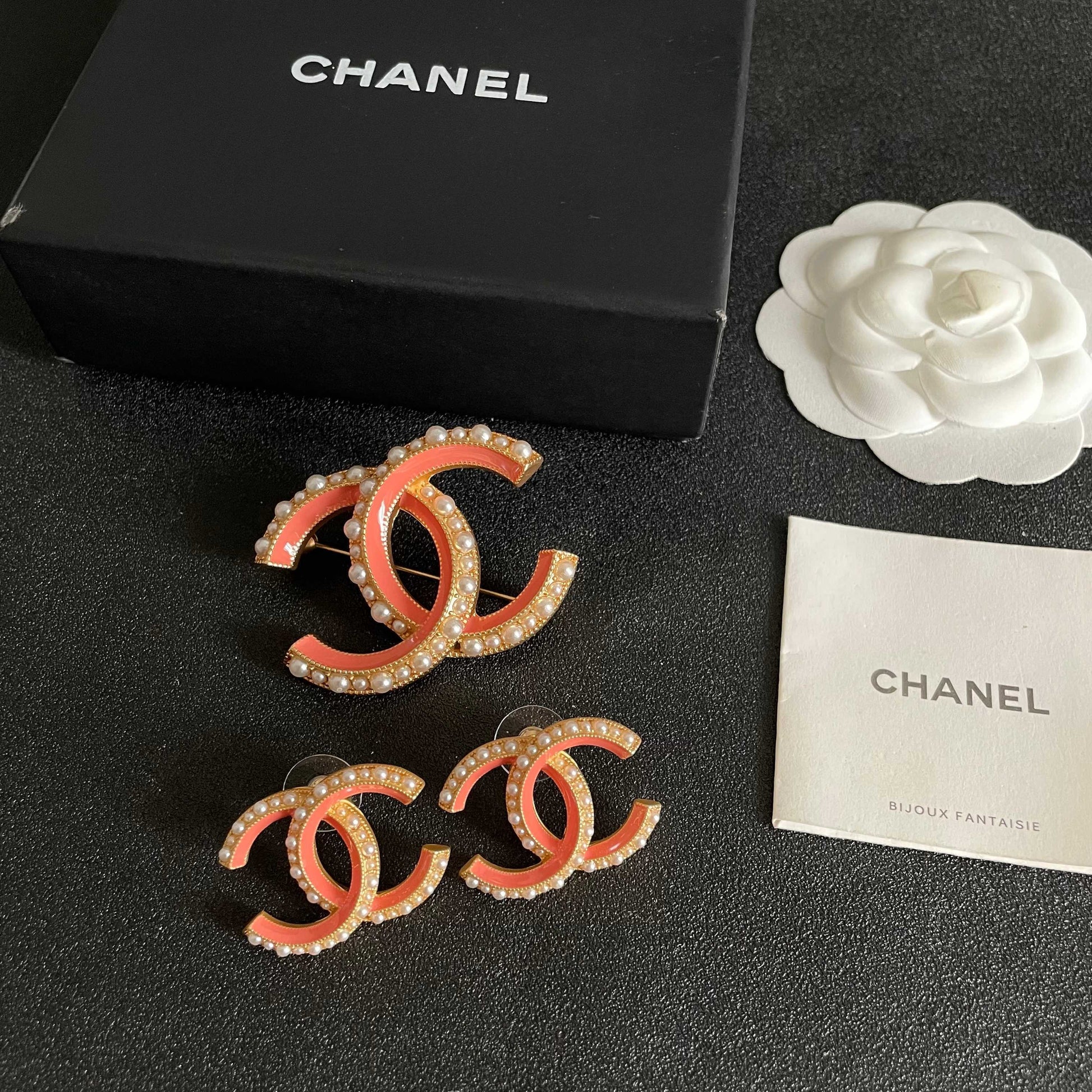 Chanel Pearl Brooch