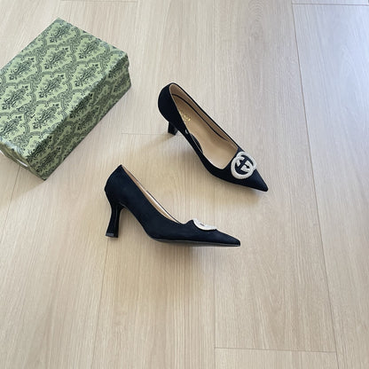 Gucci Crystal Heels