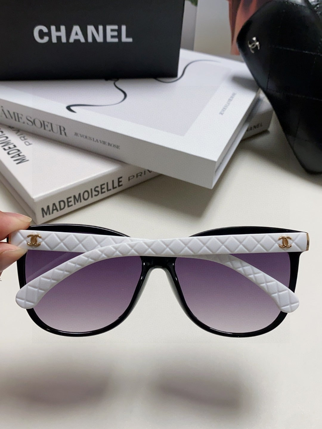 Chanel Logo Sunglasses