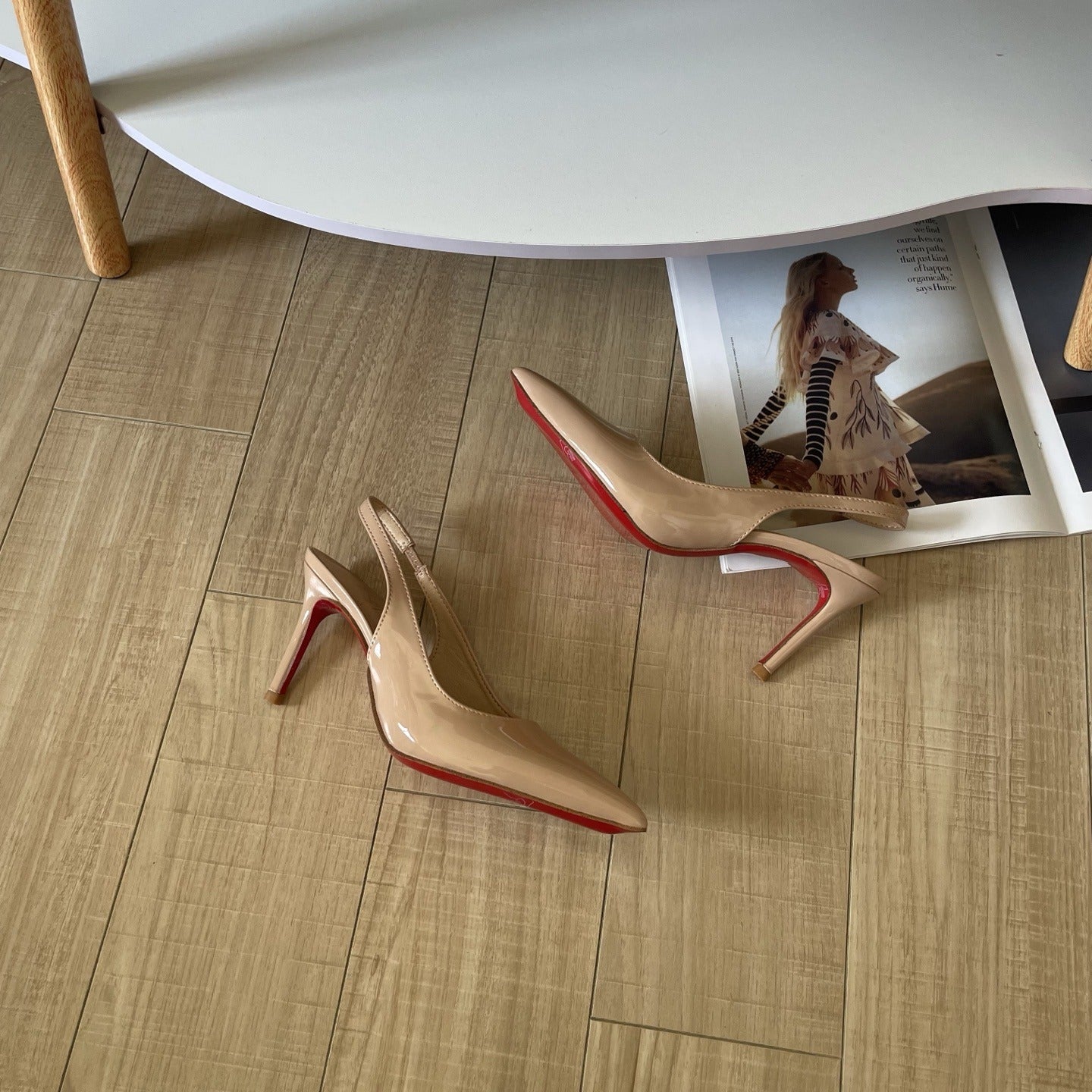 Christian Louboutin Lambskin Leather Heels