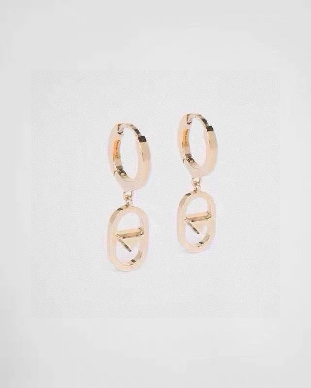 Prada Gold Earrings
