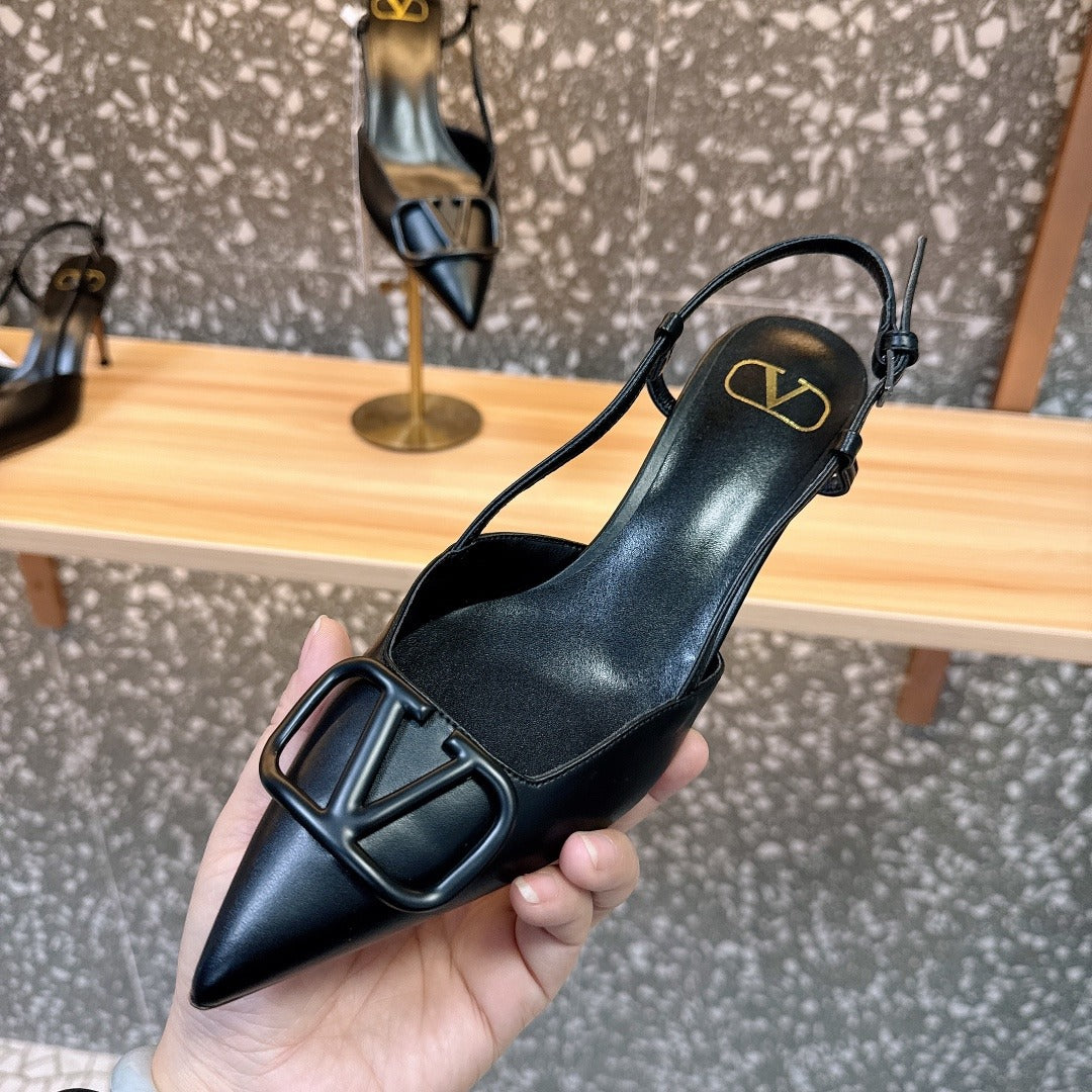 Valentino Leather Sandals