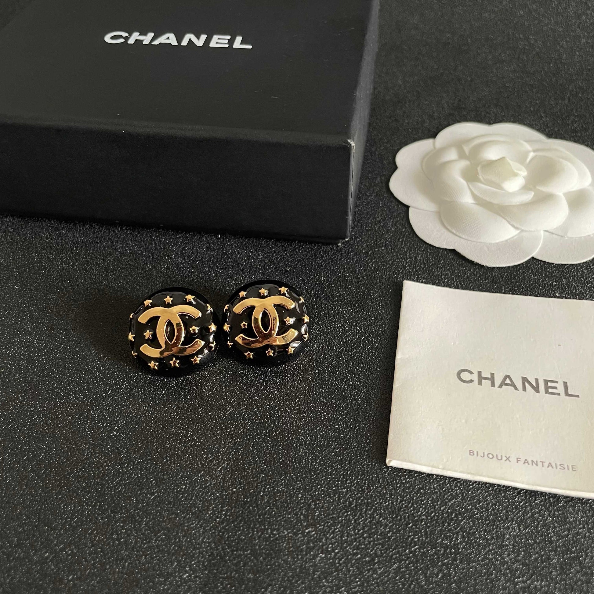 Chanel Star Earrings
