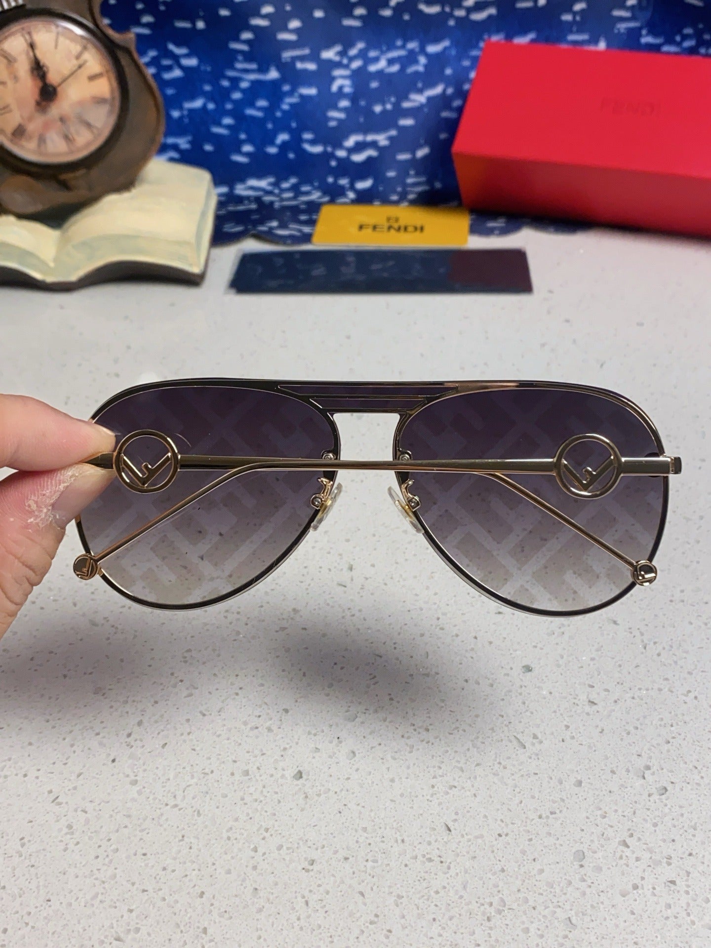 Fendi Logo Sunglasses
