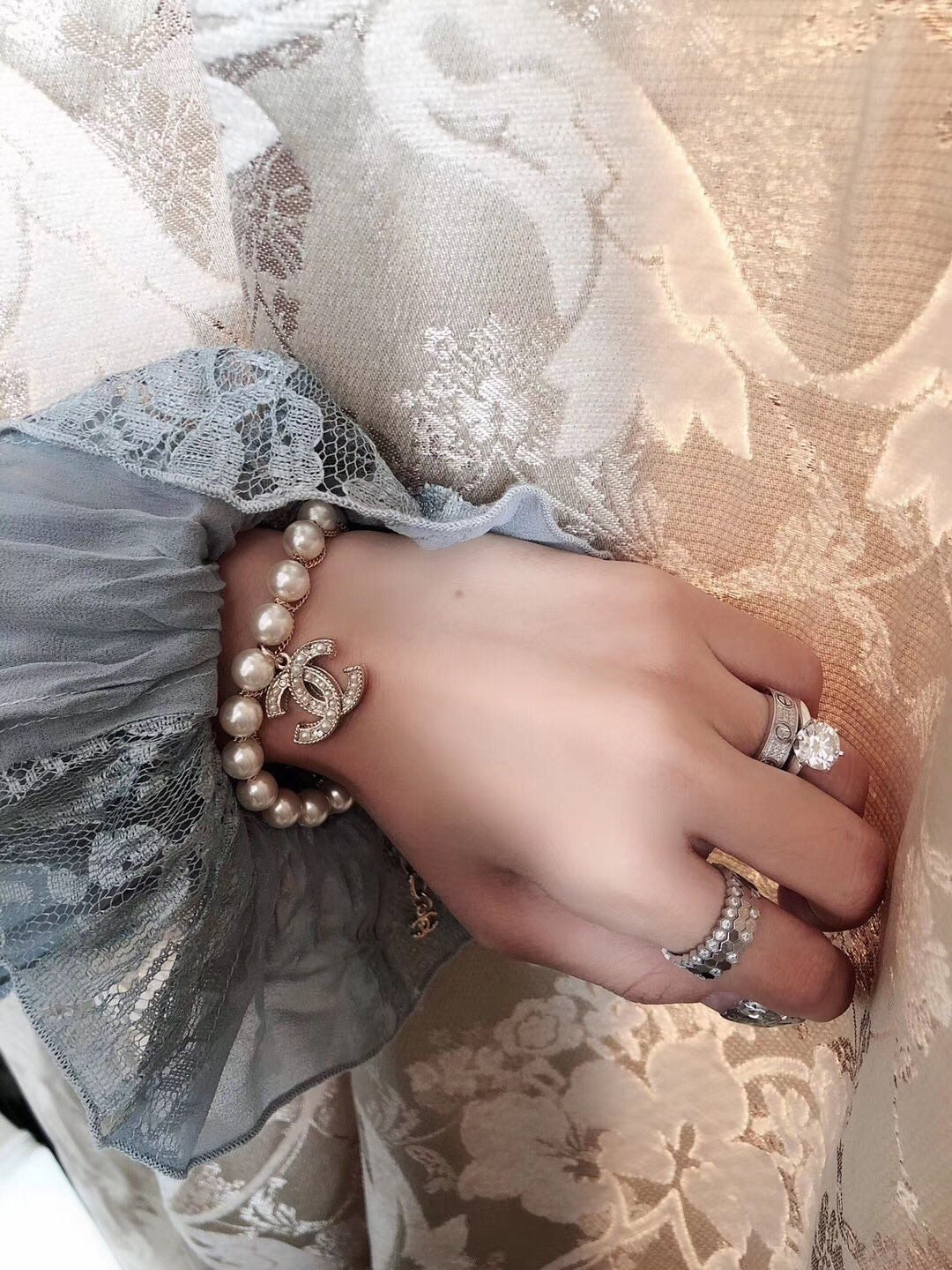 Chanel Pearl Bracelet