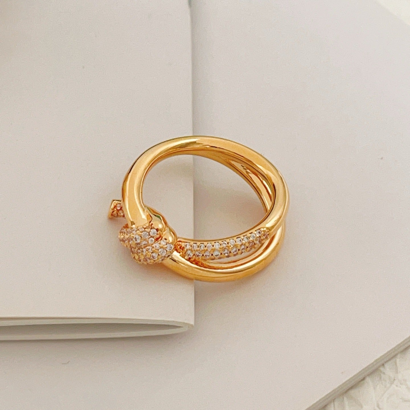 Tiffany & Co. Brass Knot Ring