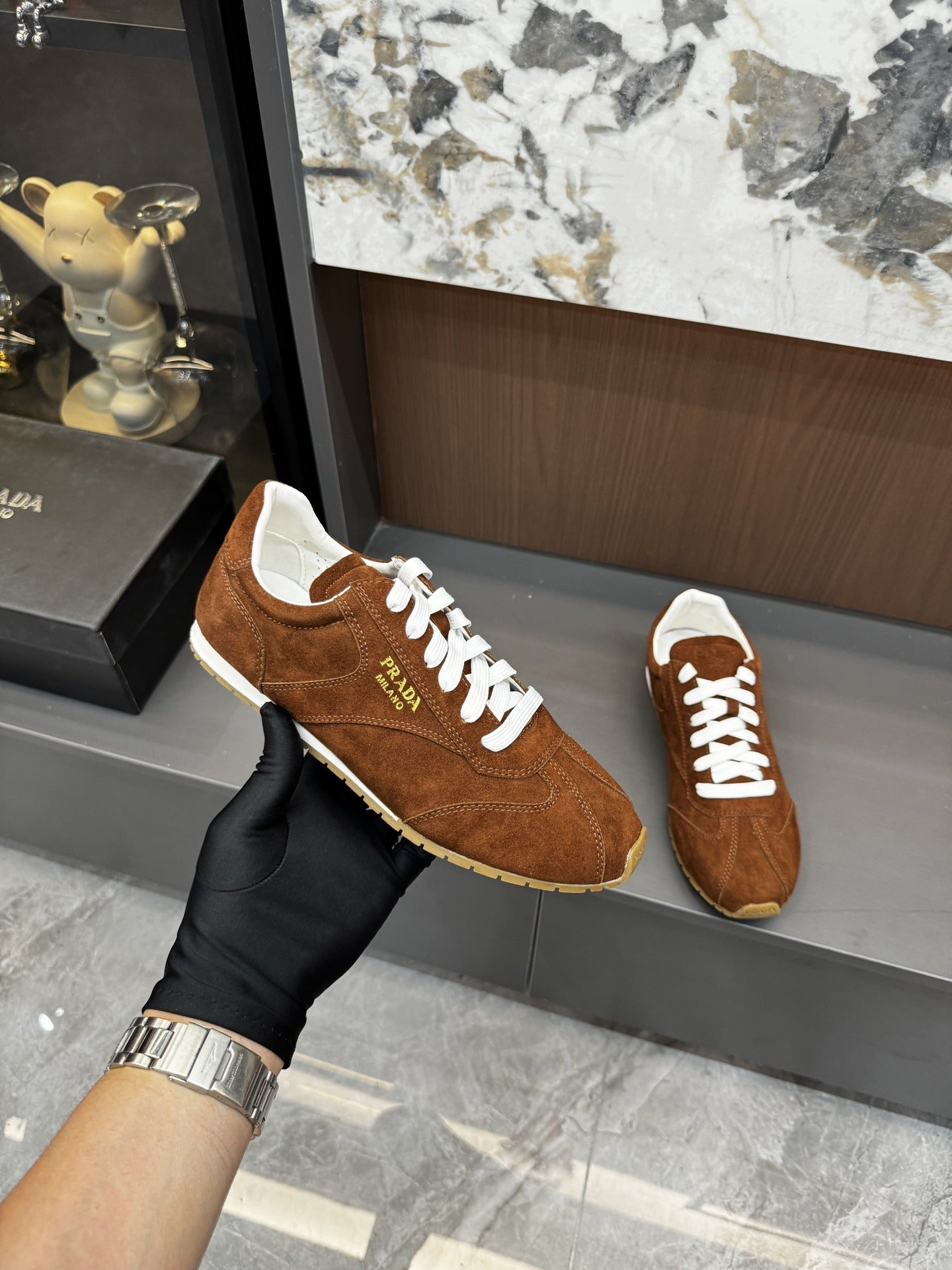 Prada Lambskin Leather Shoes