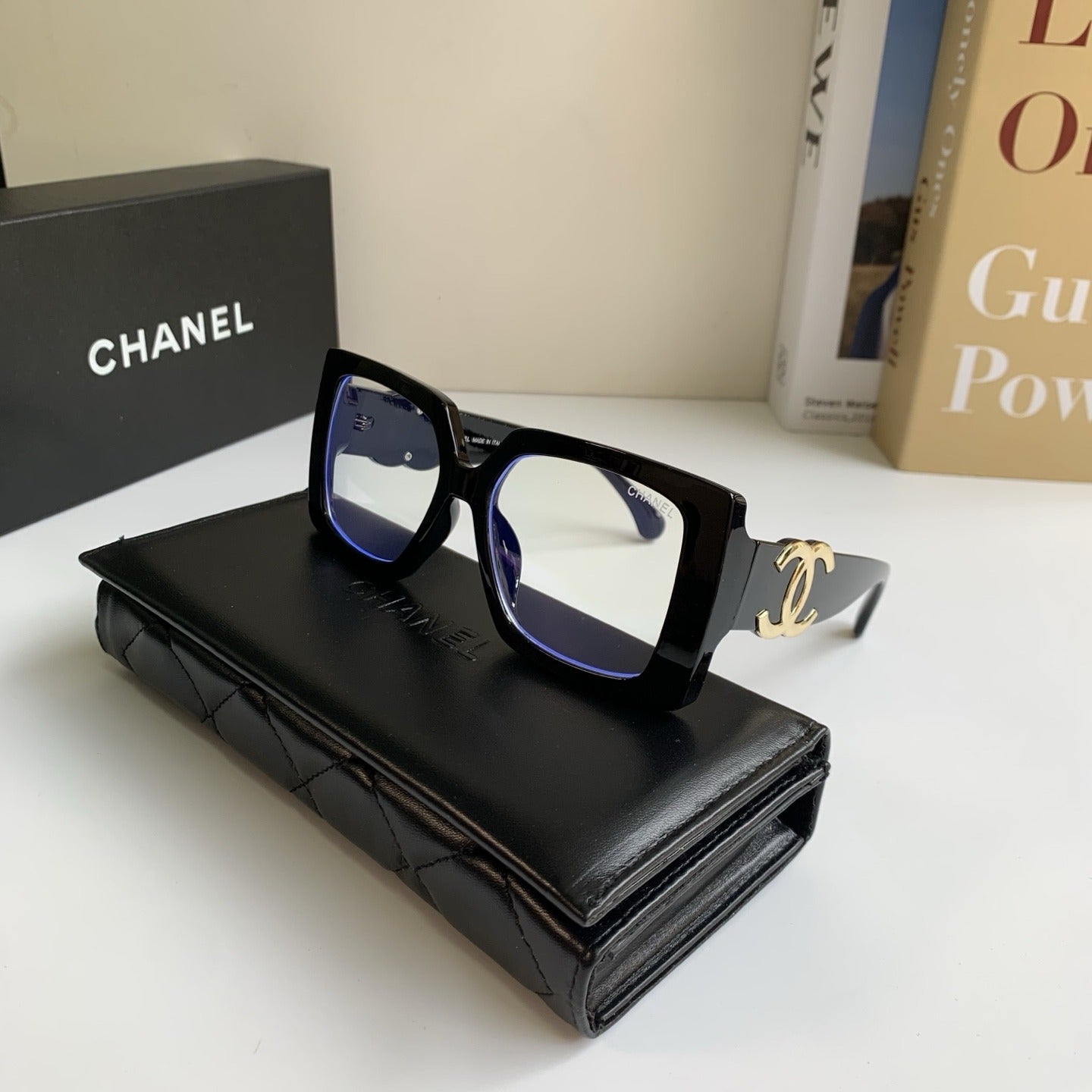 Chanel Logo Sunglasses