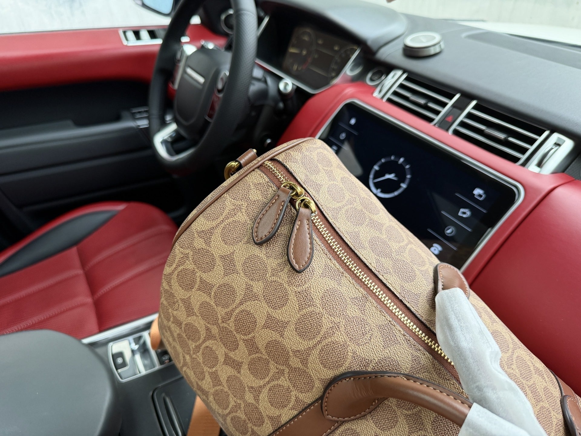 Coach Logo Travel Bag