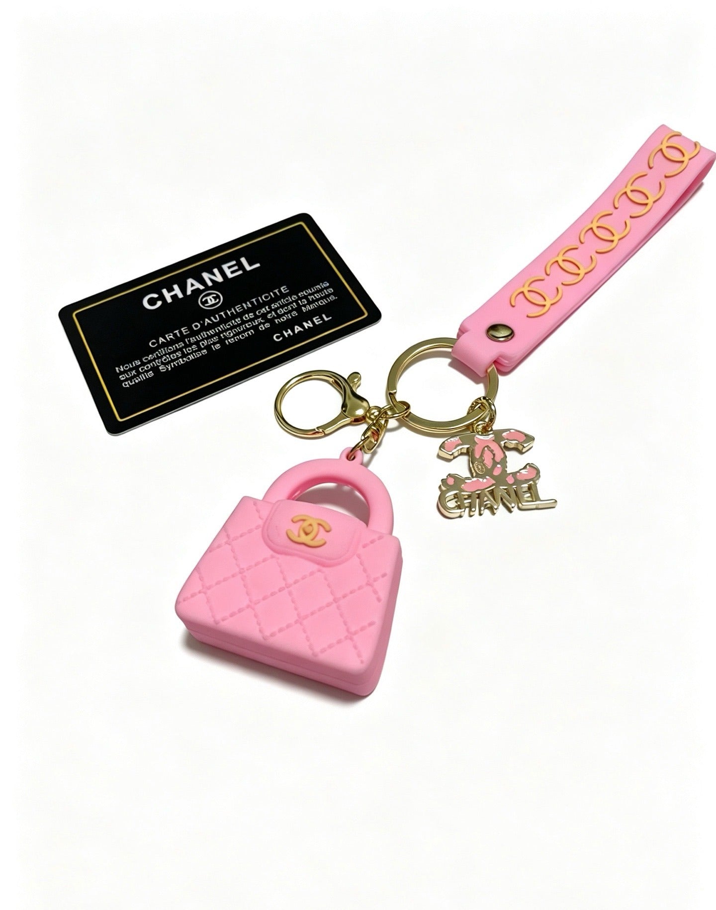 Chanel Vintage-Finish Keychain