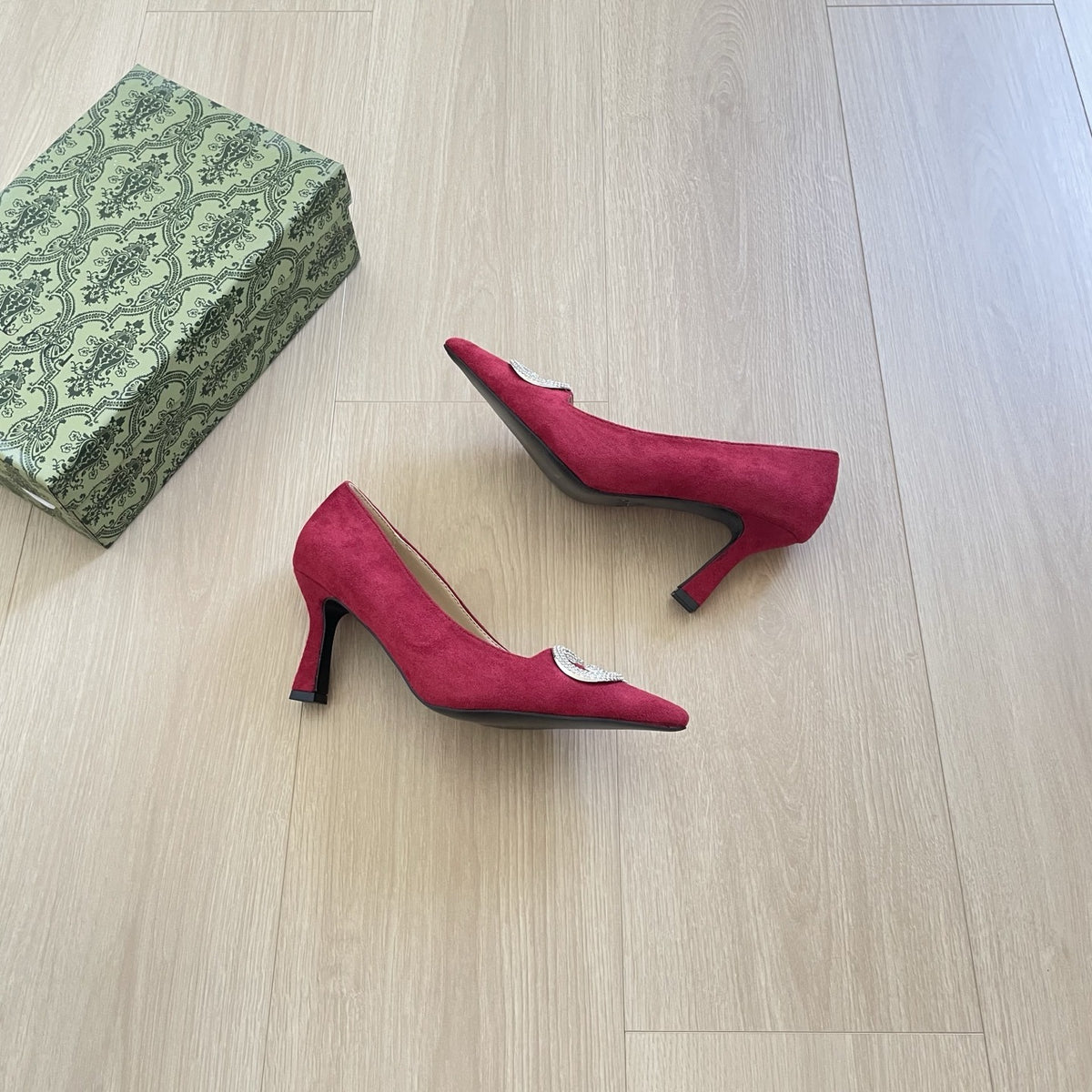 Gucci Crystal Heels