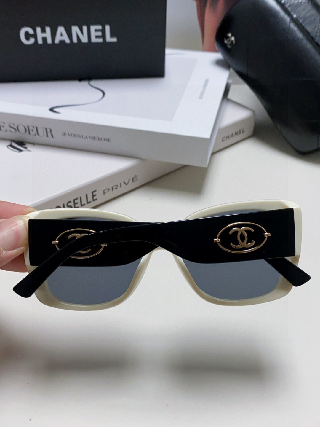 Chanel Logo Sunglasses