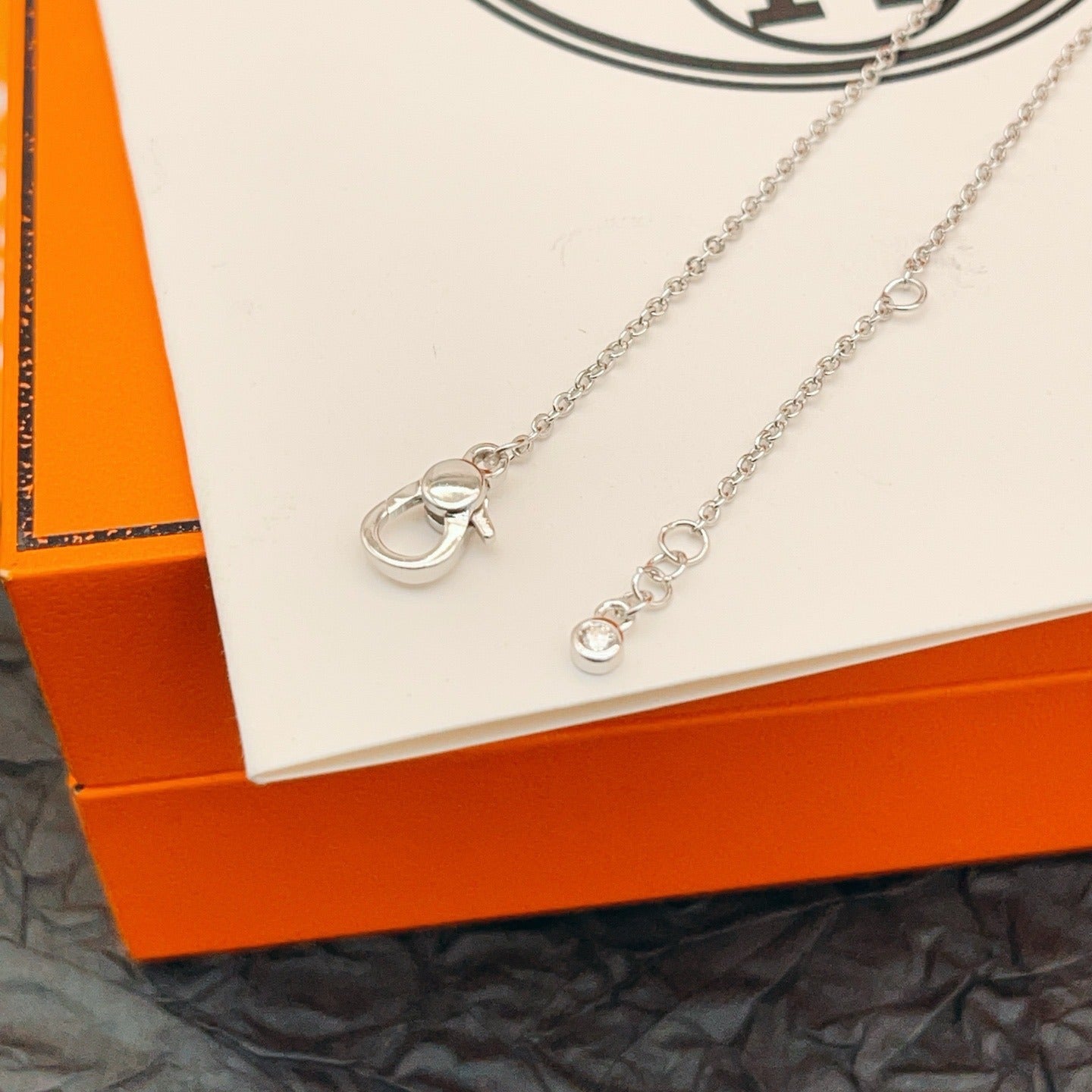 Hermes Silver Brass Round Bracelet