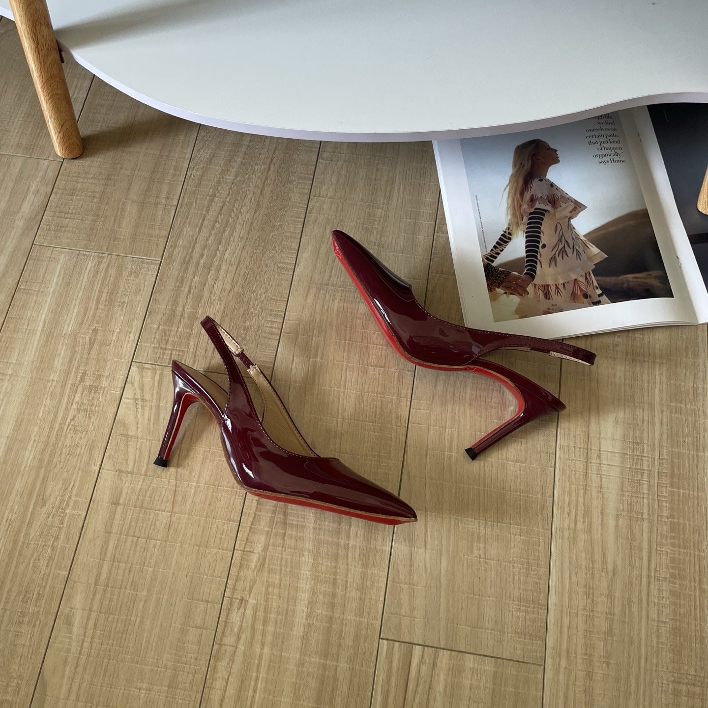 Christian Louboutin Lambskin Leather Heels