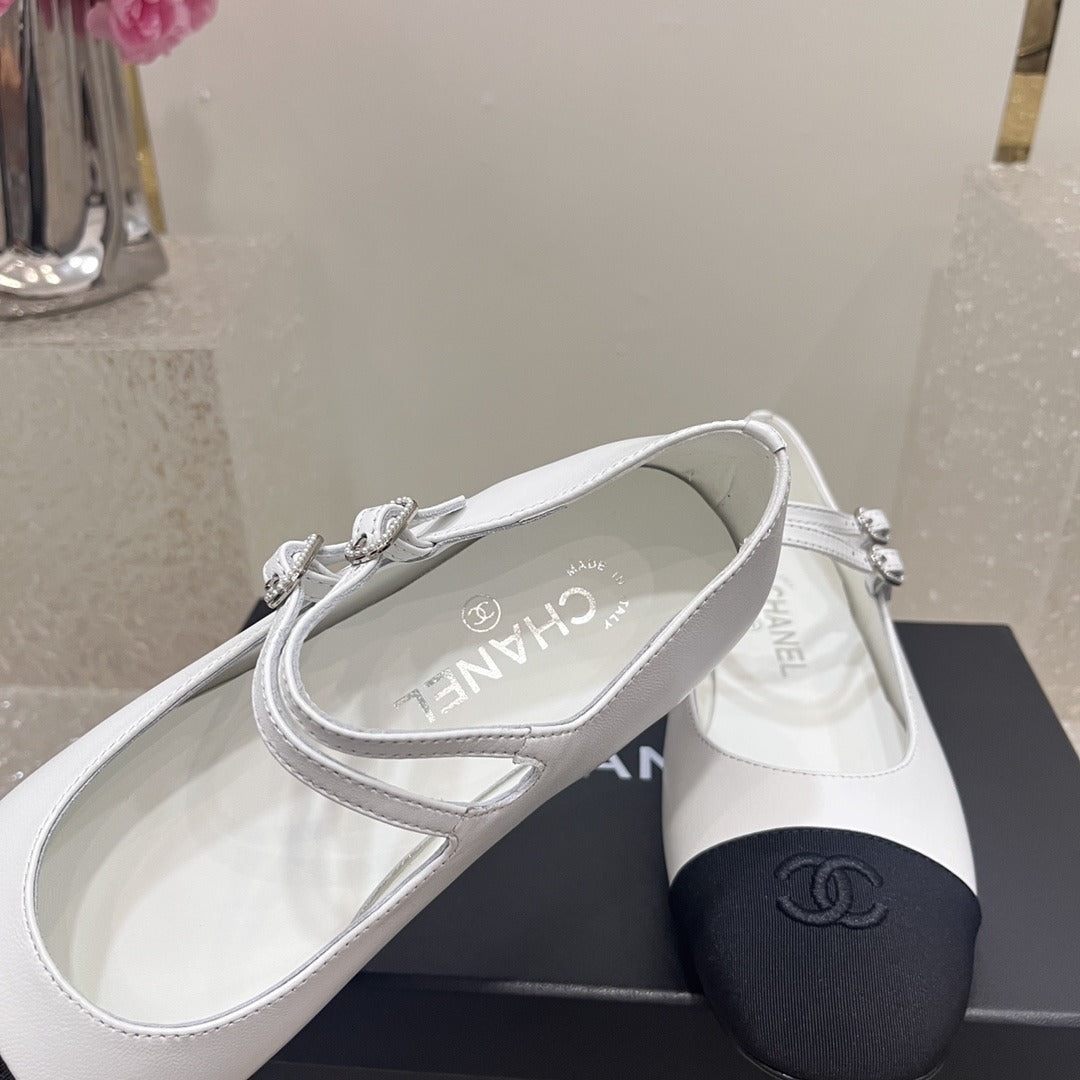 Chanel Lambskin Leather Shoes