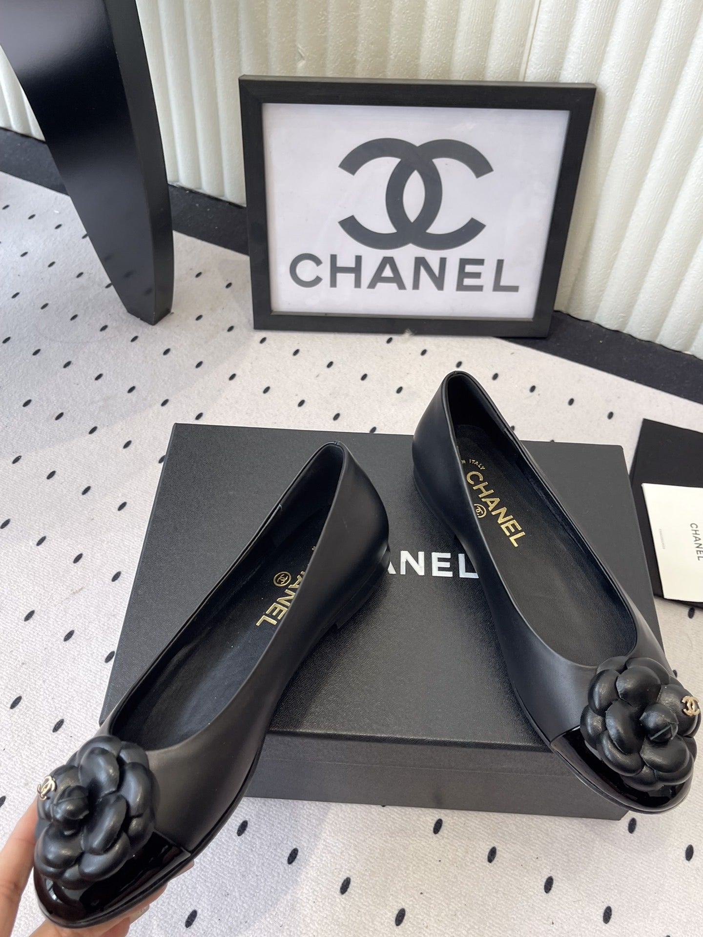 Chanel Lambskin Leather Shoes