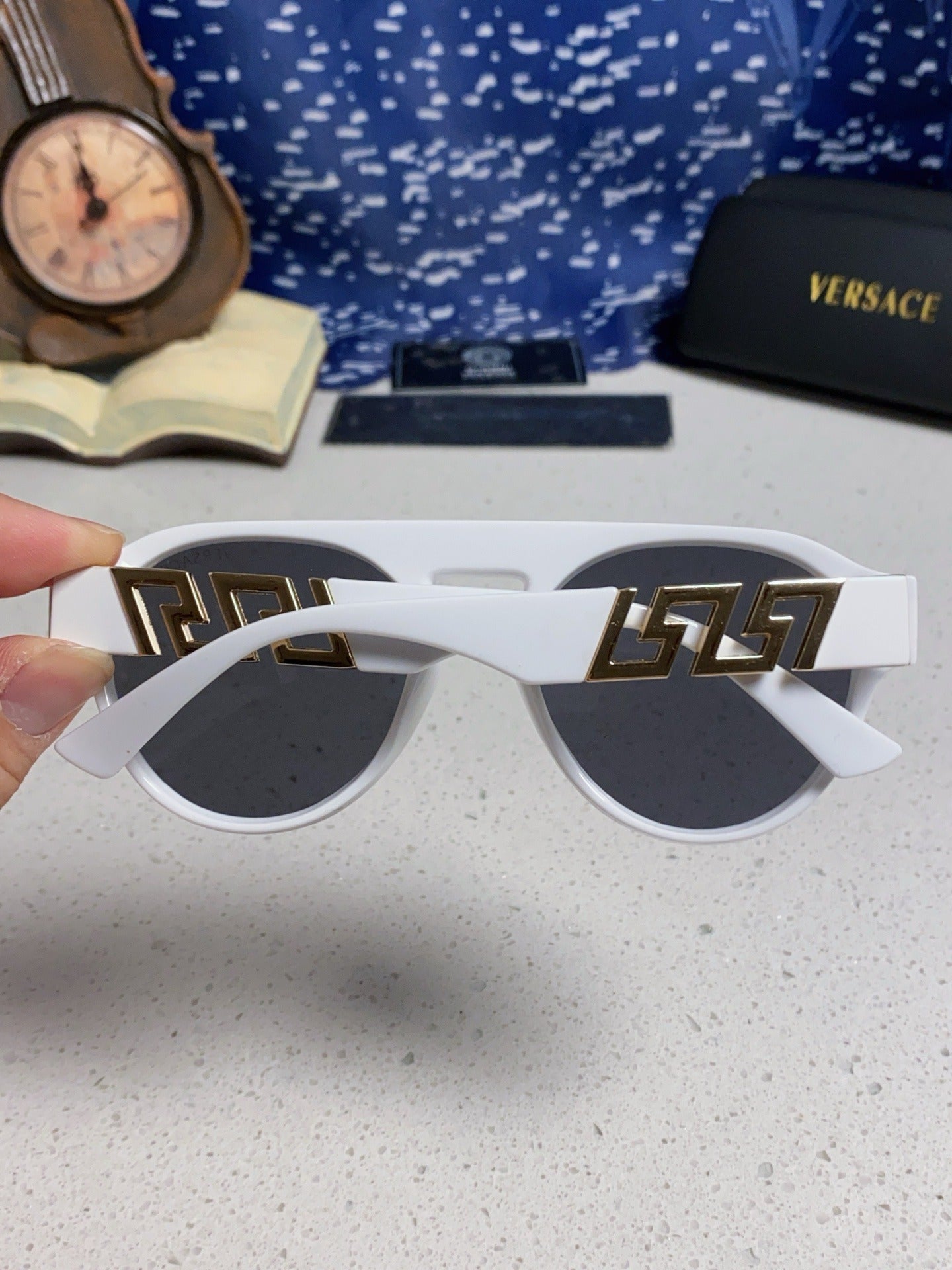 Versace Logo Sunglasses