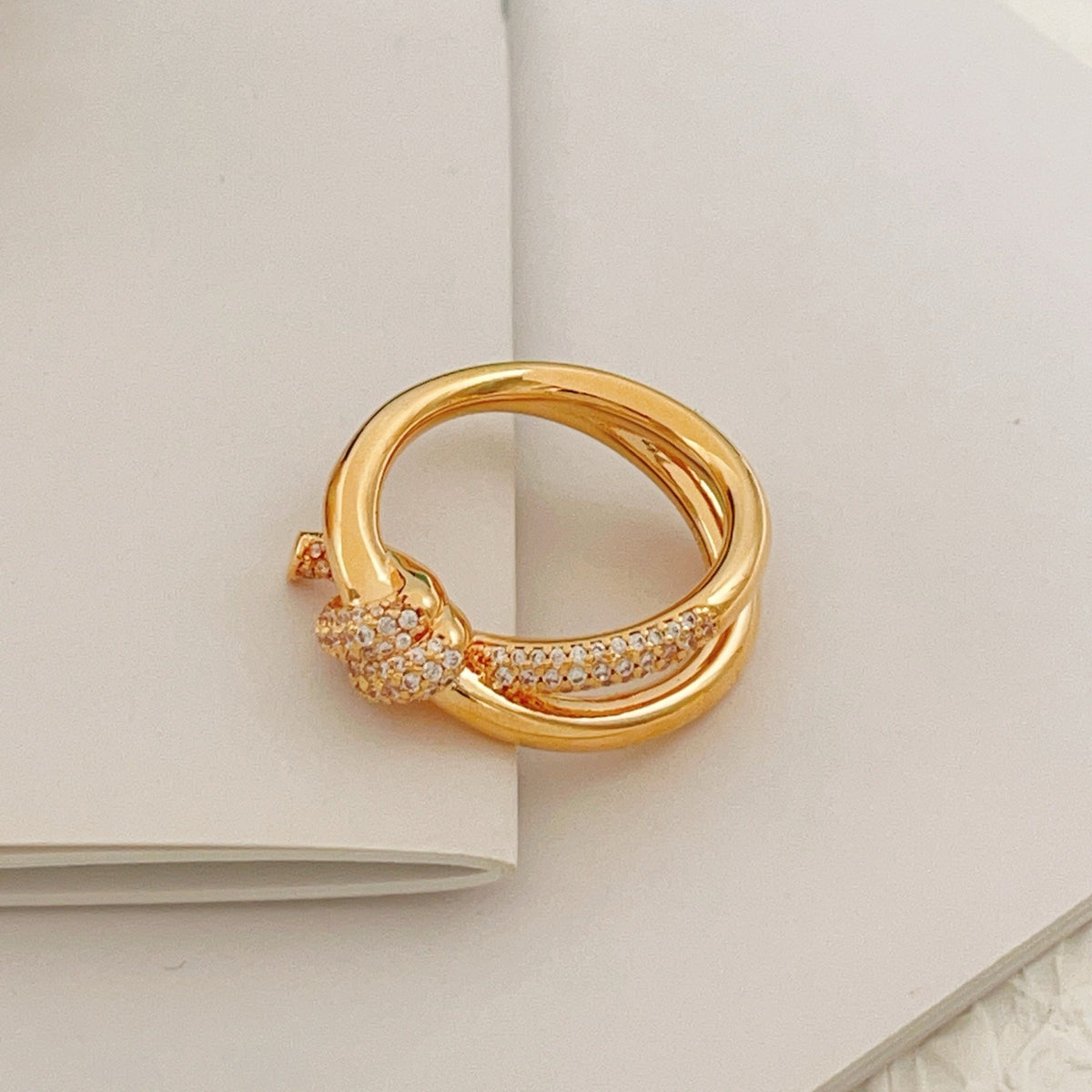 Tiffany & Co. Brass Knot Ring