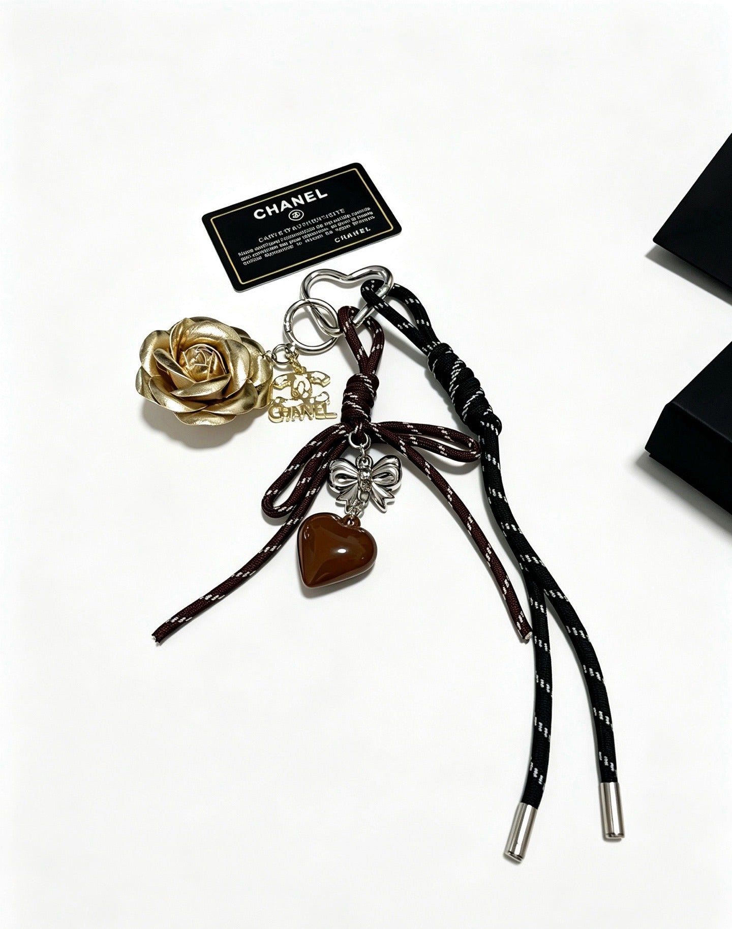 Chanel Vintage-Finish Keychain